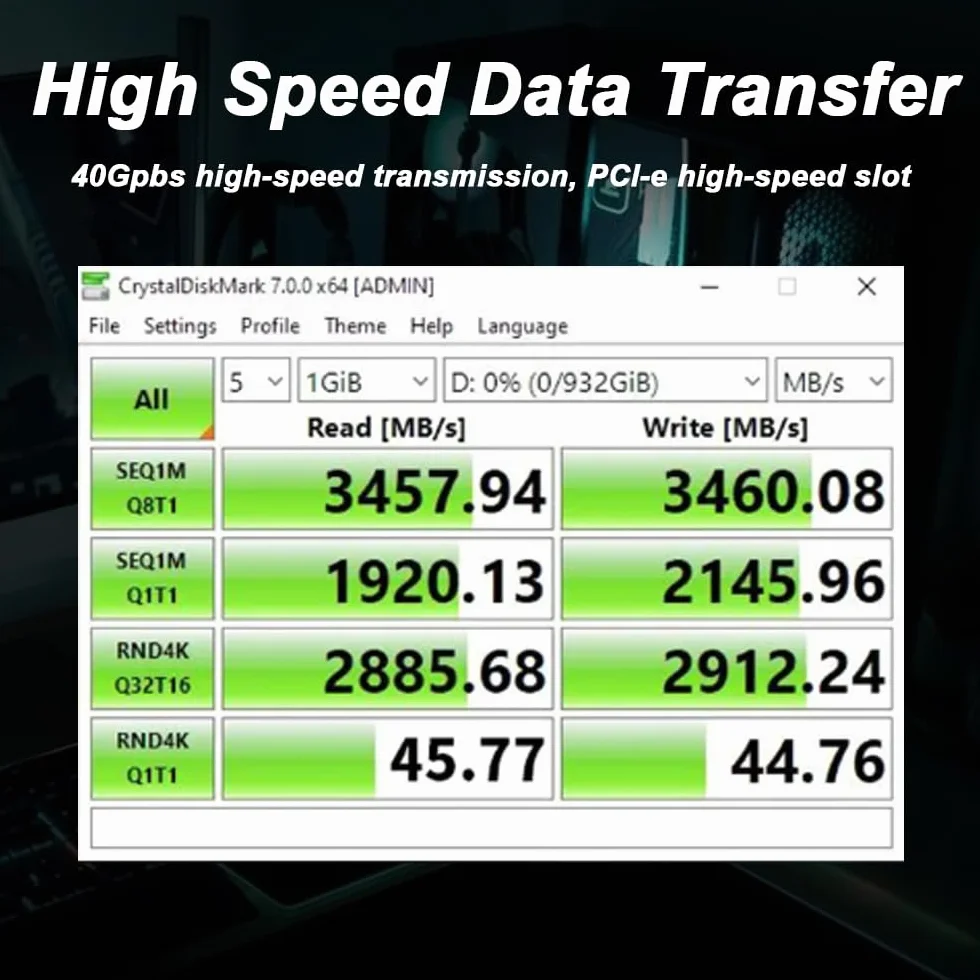 M.2 NVMe na PCIe 4.0 X16/X8/X4 karta adaptera do M.2 NVMe SSD, z aluminiowym radiatorem M.2, obsługuje 2230, 2242, 2260, 2280 Solid State Drives (2 sztuki)