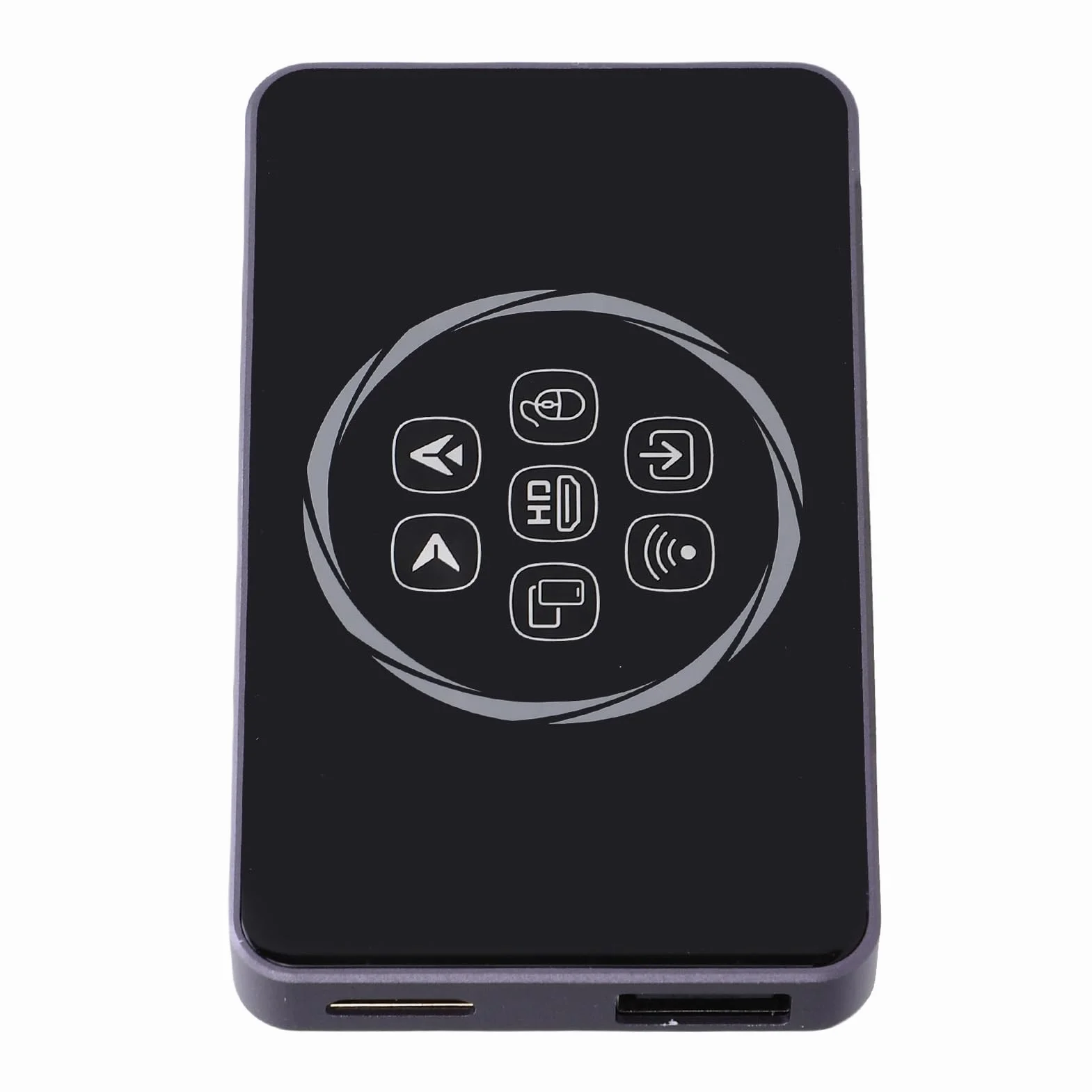 Ejoyous Bezprzewodowy Samochodowy Adapter Wideo Dongle Samochodowy Adapter WiFi ze Stopu Aluminium 4K Bluetooth 5 0 Aktualizacja OTA dla Kierowców Przesyłanie Strumieniowe połączeń Nawigacyjnych w