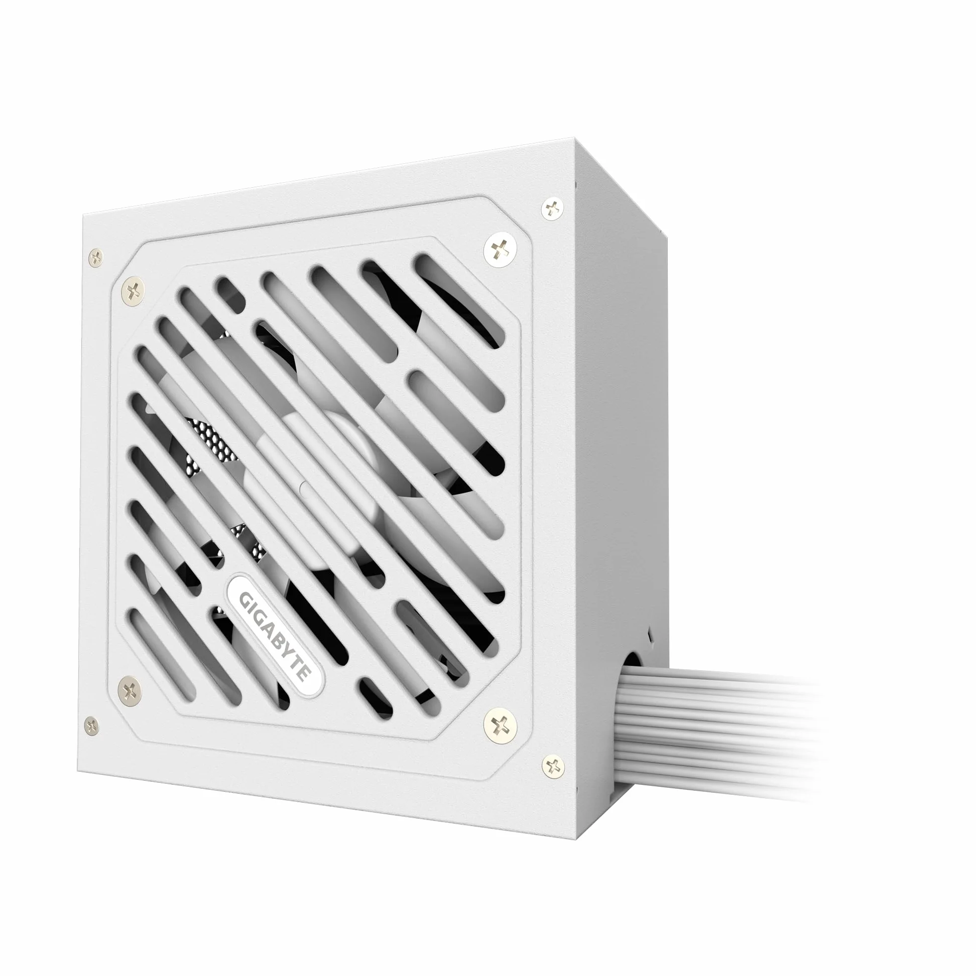 GIGABYTE P550SS ICE Zasilacz - PCIe 5.0, 80 PLUS Silver, w pełni modułowa konstrukcja, wentylator 120 mm, kompatybilny z ATX 3.0, wtyczka EU
