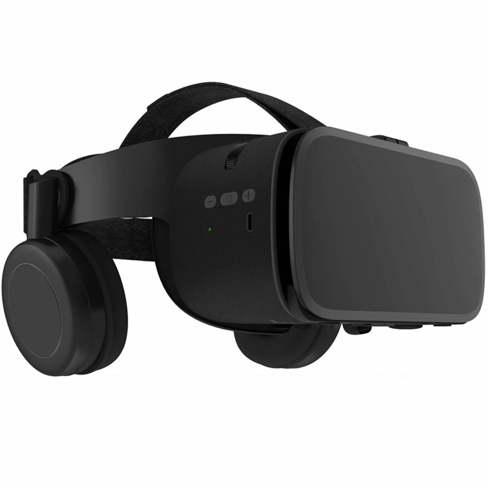 Zestaw słuchawkowy VR, gogle wirtualnej rzeczywistości 3D z 120-stopniowym FOV, wbudowane regulowane słuchawki, uniwersalne okulary VR kompatybilne z iPhone i Android 4,7-6,2 cala