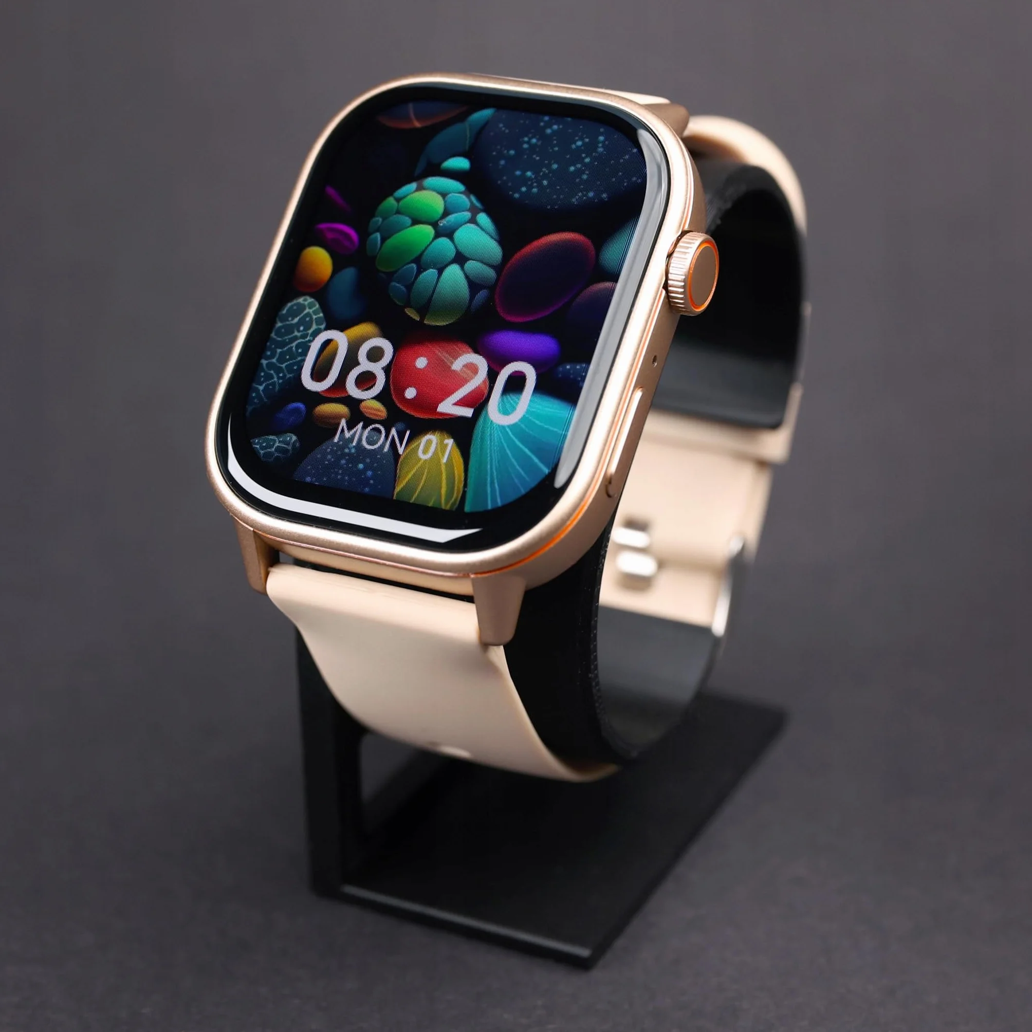 Smartwatch Zegarek Damski GPS Wodoodporny Rozmowy Sport Tętno Polskie Menu