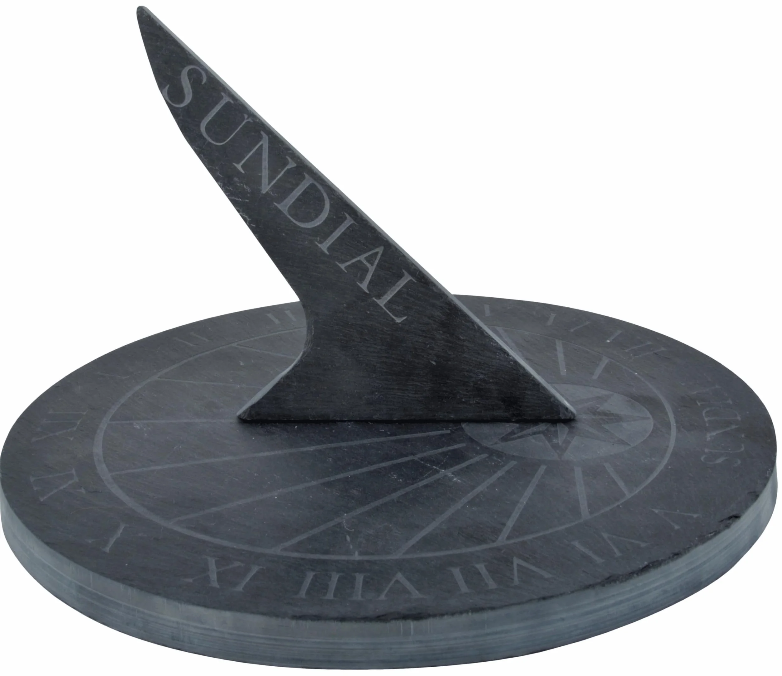 Thorness Duża okrągła tarcza solarna z łupków 25 cm