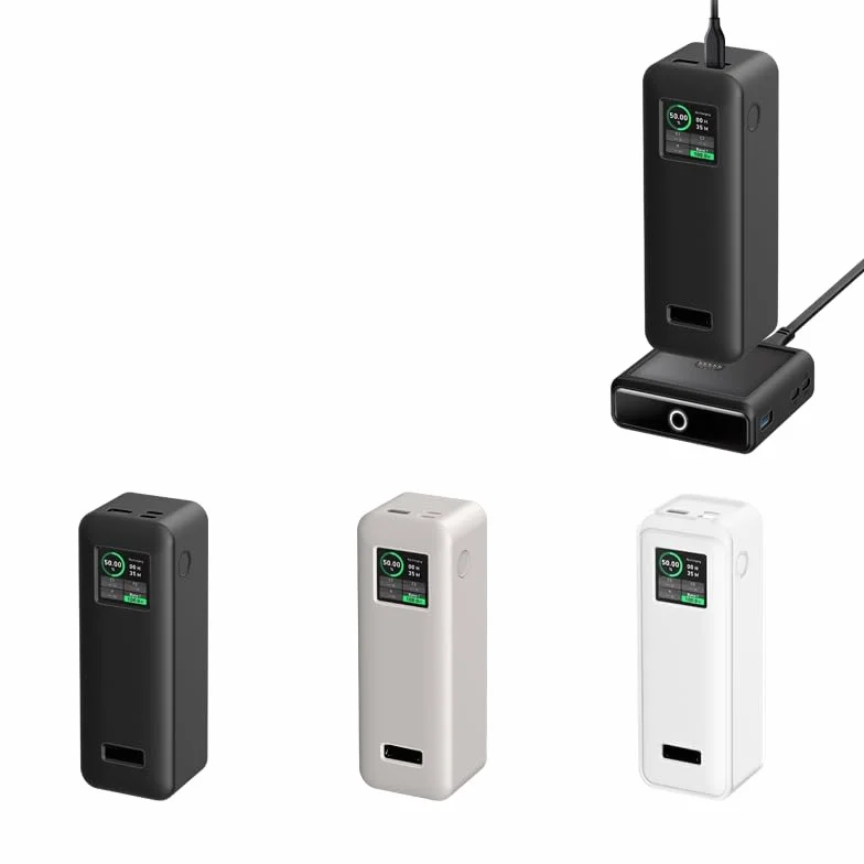 Etui ochronne silikonowe do Anker Prime 27650mAh Power Bank 250W, czarne