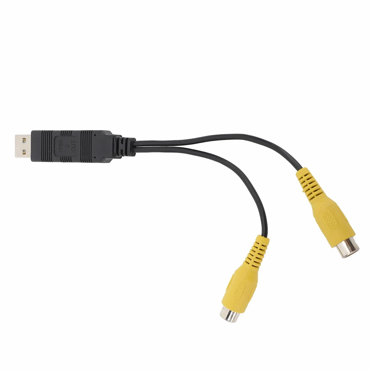 Aramox Adapter Wyjścia Wideo USB do CVBS, Kabel Interfejsu USB, HD, dla Pojazdu