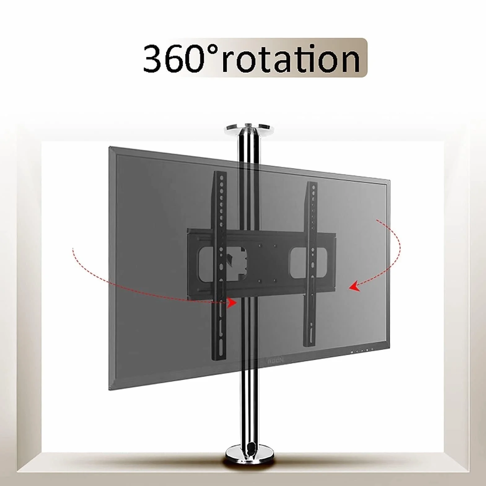 Stojak Podłogowy Pod Telewizor - Regulowany Uchwyt Ścienny Do Telewizora, Obrotowy Stojak Pod Telewizor Lcd O 360 Stopni, Obrotowy Stojak Ścienny, Obrotowy Stojak Pod Te,One Color-88
