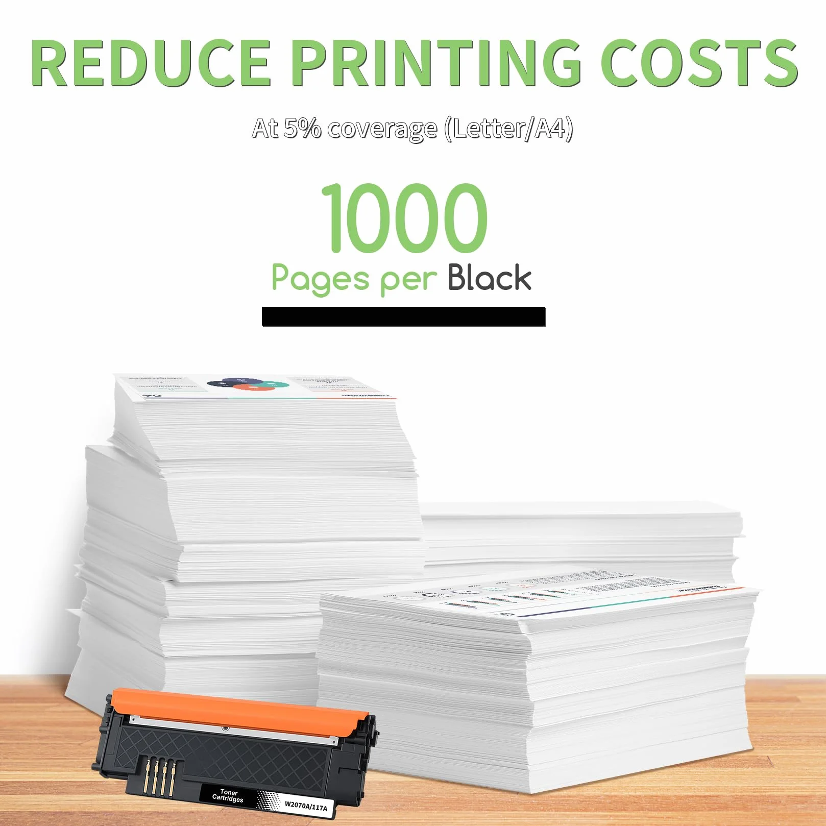 Veson Toner 117A z chipem kompatybilny z HP 117A do Color Laser MFP 179fwg 178nwg 178nw 179fnw 150nw 150w 178 179 W2070A (czarny)