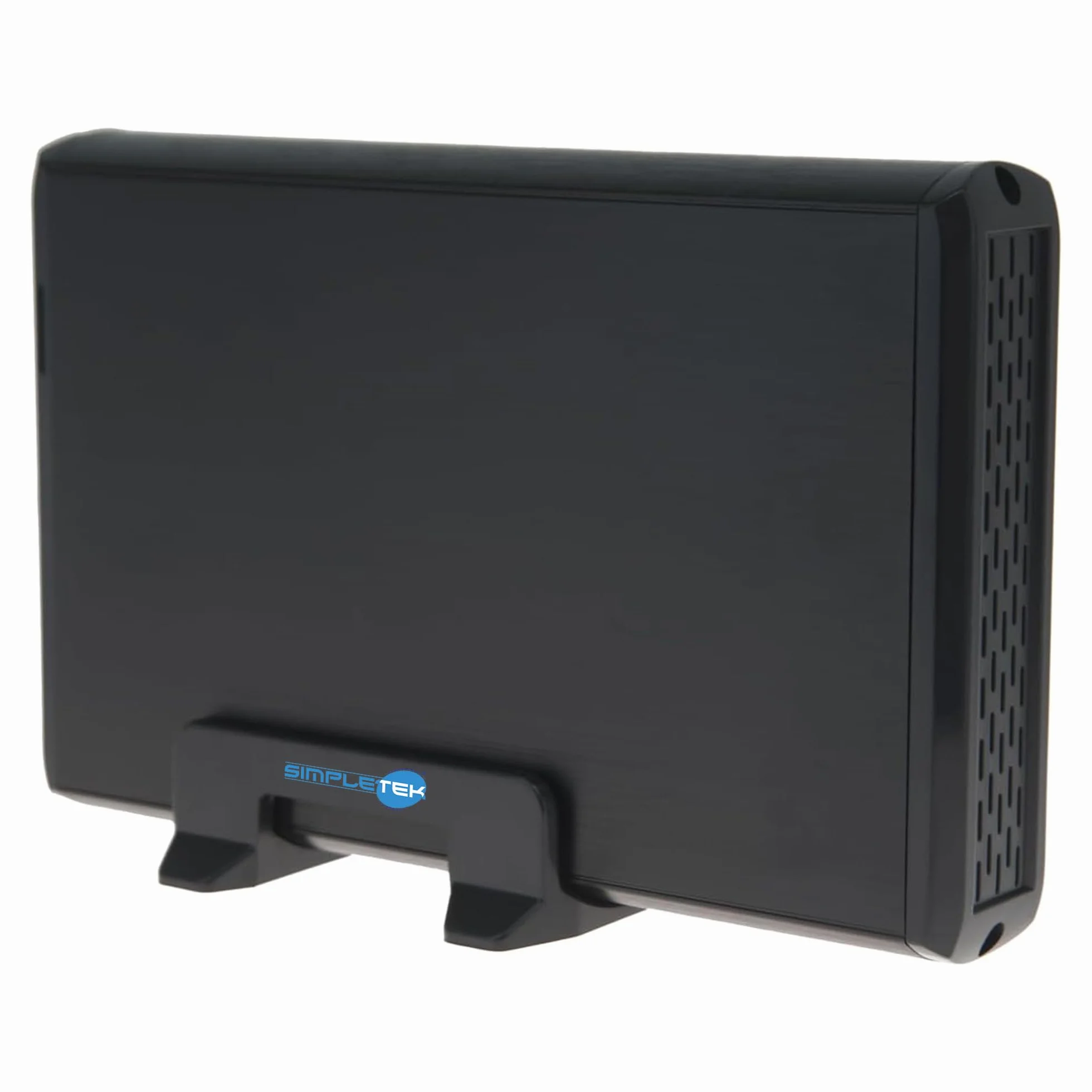 SIMPLETEK Zewnętrzny dysk twardy 3 TB USB 3.2 Gen 1 z zewnętrznym zasilaczem, kompatybilny z każdym komputerem/serwerem (odnowiony)