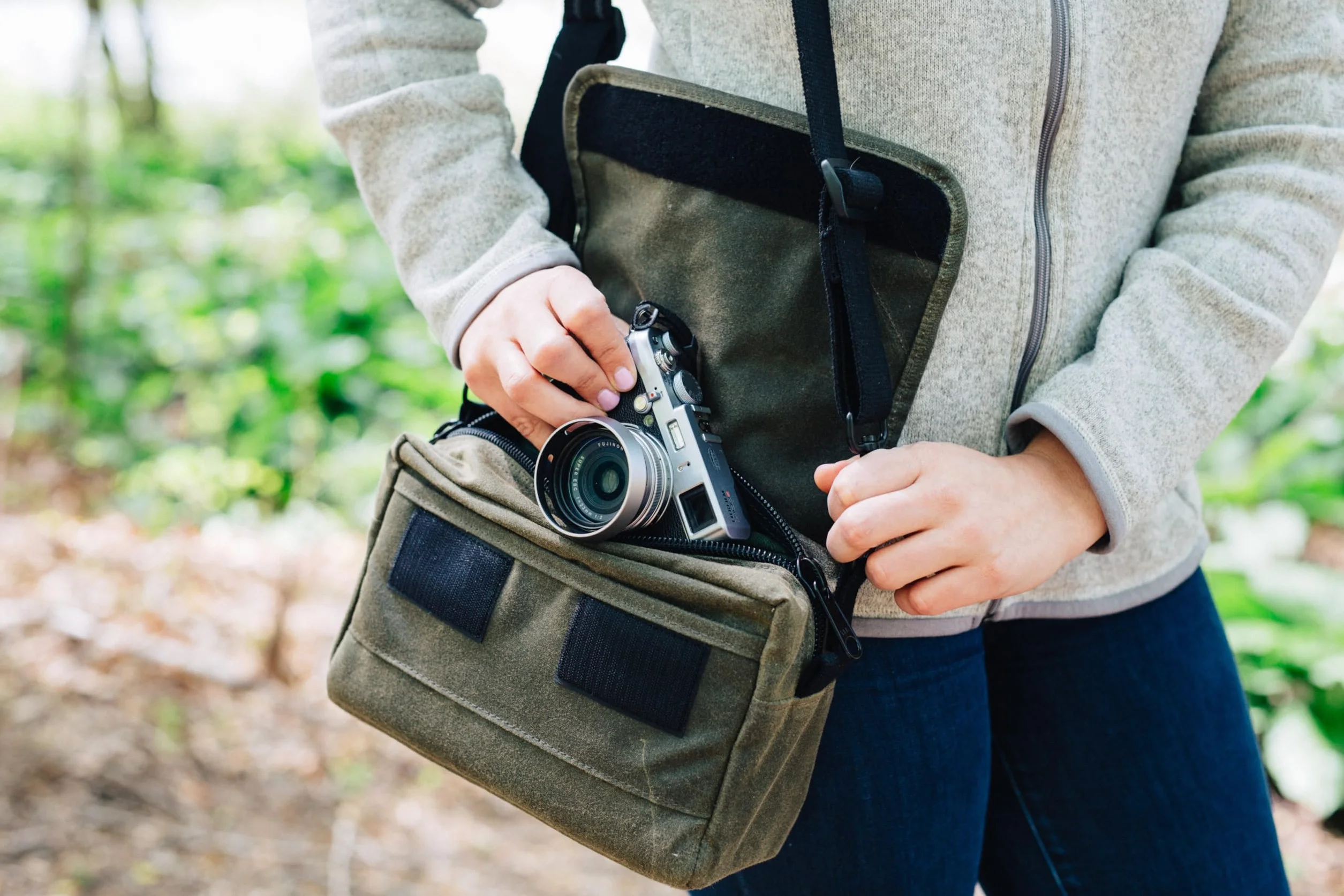 DOMKE Classic Camera Bags F-5XB Shoulder Belt Bag torba na aparat czarna