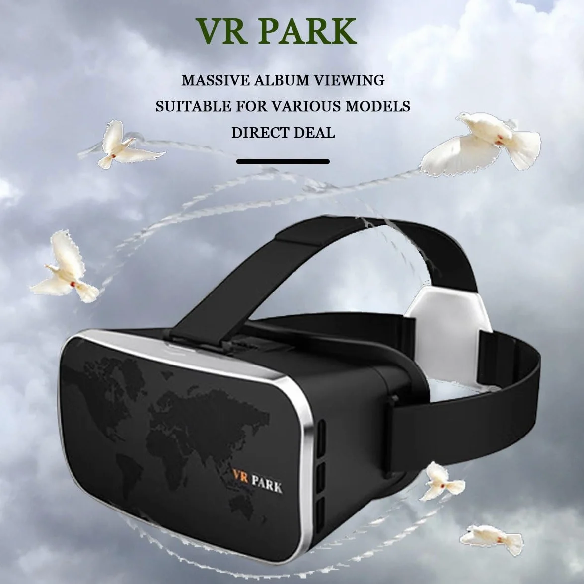 Ulepszone inteligentne okulary VR Wirtualna rzeczywistość HD Niebieskie światło Ochrona oczu Okulary VR, okulary VR dla systemów Android iOS Mogą być używane dla dzieci Przyjaciel rodziny Prezenty świ