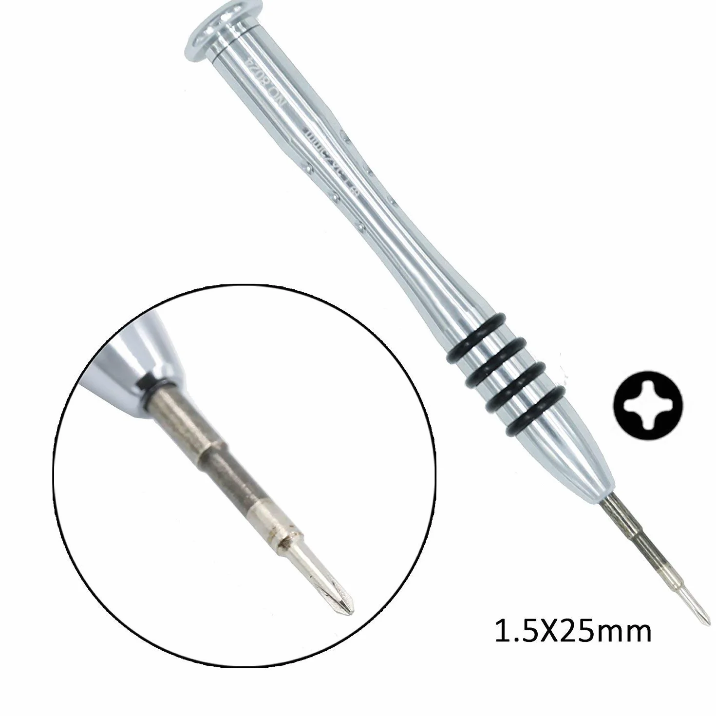6-częściowy zestaw śrubokrętów do MacBooka, 1,2 mm 5-punktowy P5 Pentalobe + 6-punktowy T5 Torx + 1,5 mm PH000 krzyżowy śrubokręt do naprawy MacBooka Air 13” 15” i Pro z wyświetlaczem Retina