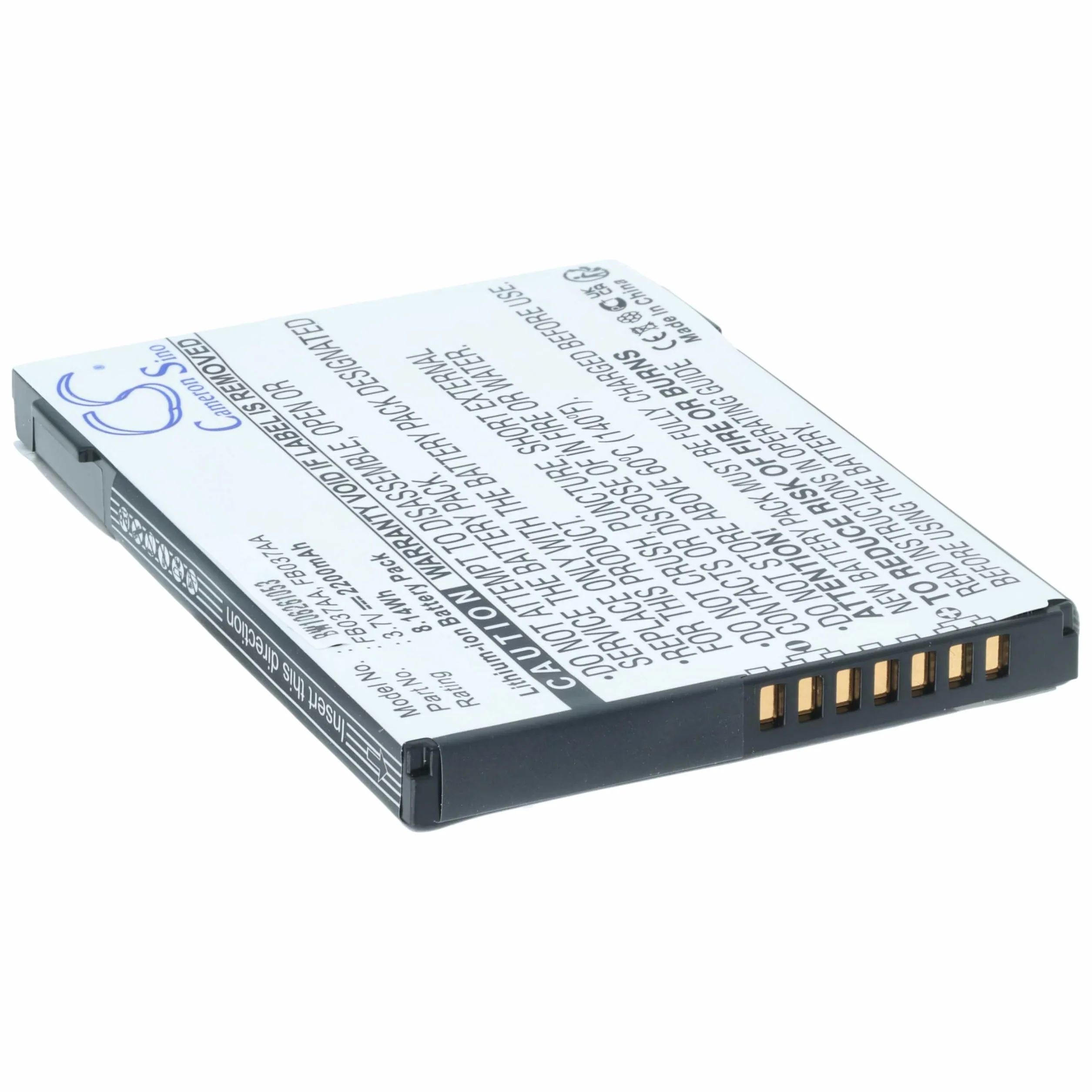 vhbw Bateria pasująca do tabletu HP/IPAQ Enterprise 200, 210, 211, 212, 214, 216 PDA Notepad (2200 mAh, 3,7 V, litowo-jonowa)