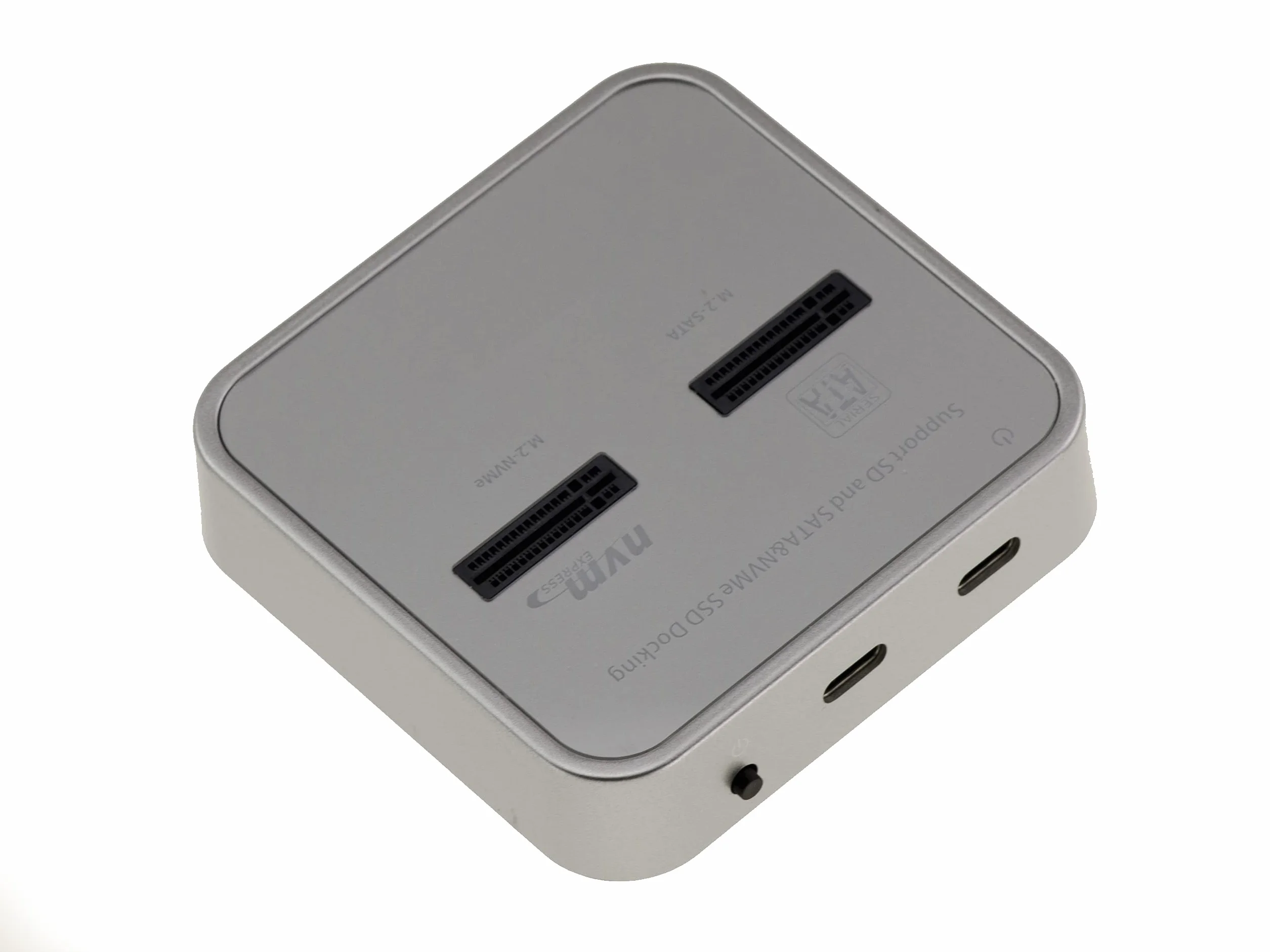 KALEA-INFORMATIQUE Stacja dokująca USB dla dysków M2 SATA SSD i M.2 NVMe SSD. Stacja dokująca USB 3.2 Gen2 10 GB z czytnikiem kart SD Express