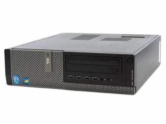 Poprawiono PC Dell OptiPlex 790 DT Intel/RAM 4 GB/HDD 500 GB/Windows 10 Pro/Wi-Fi/dvd-rom/Usb (certyfikowany odnowiony)