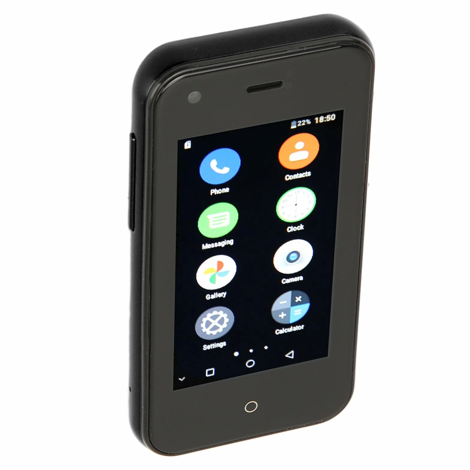 Soyes D18 Mini Telefon komórkowy, MTK6580 Quad Core CPU Typu C Interfejs Ładowania Mini Smartphone 3G 2,5 cala Wifi dla Domu (#3)