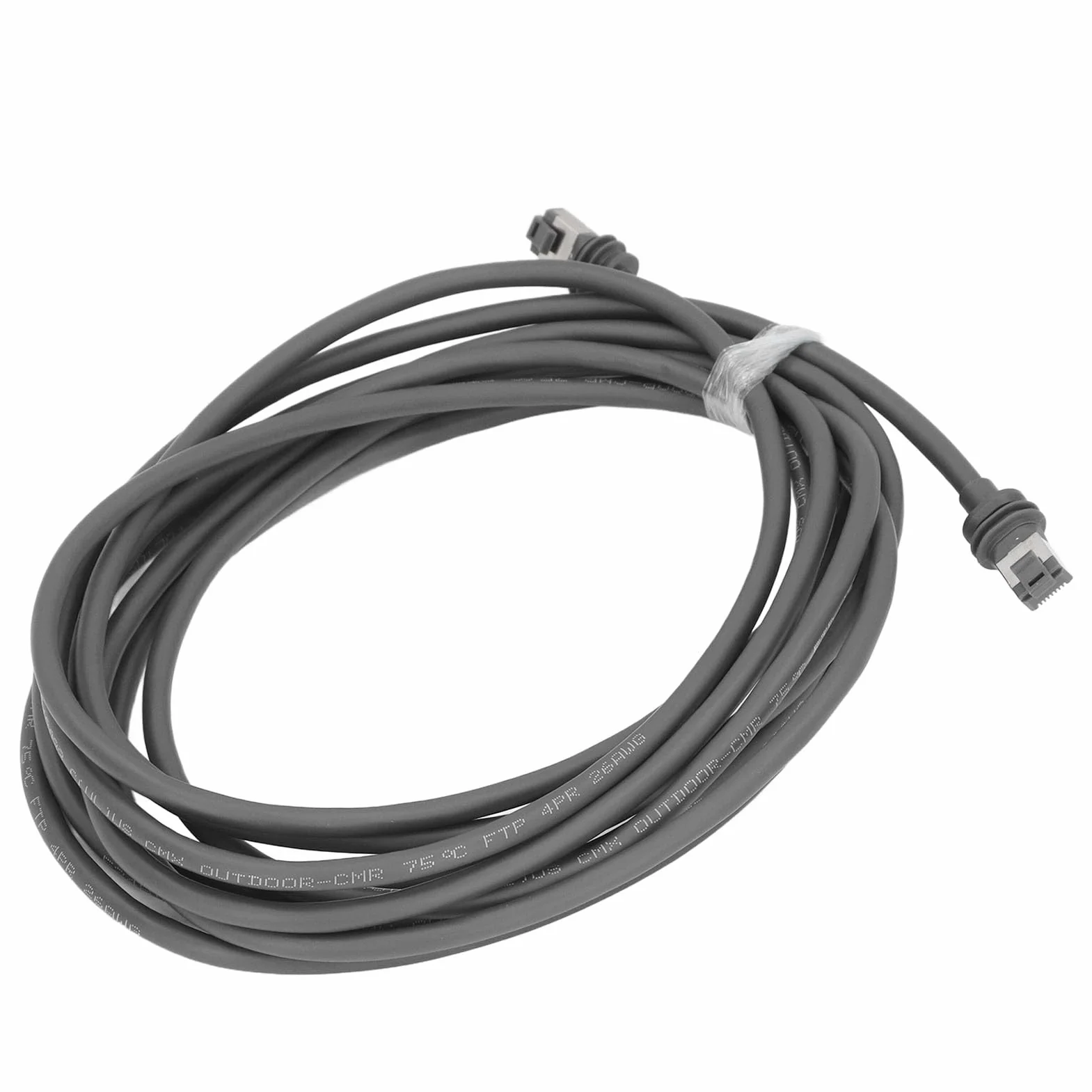 Domary Kabel Zamienny Gen3 1200 Mbps Szybki Przedłużacz IP68 z szarą powłoką przeciwdeszczową do Prostokątnego Satelity V3