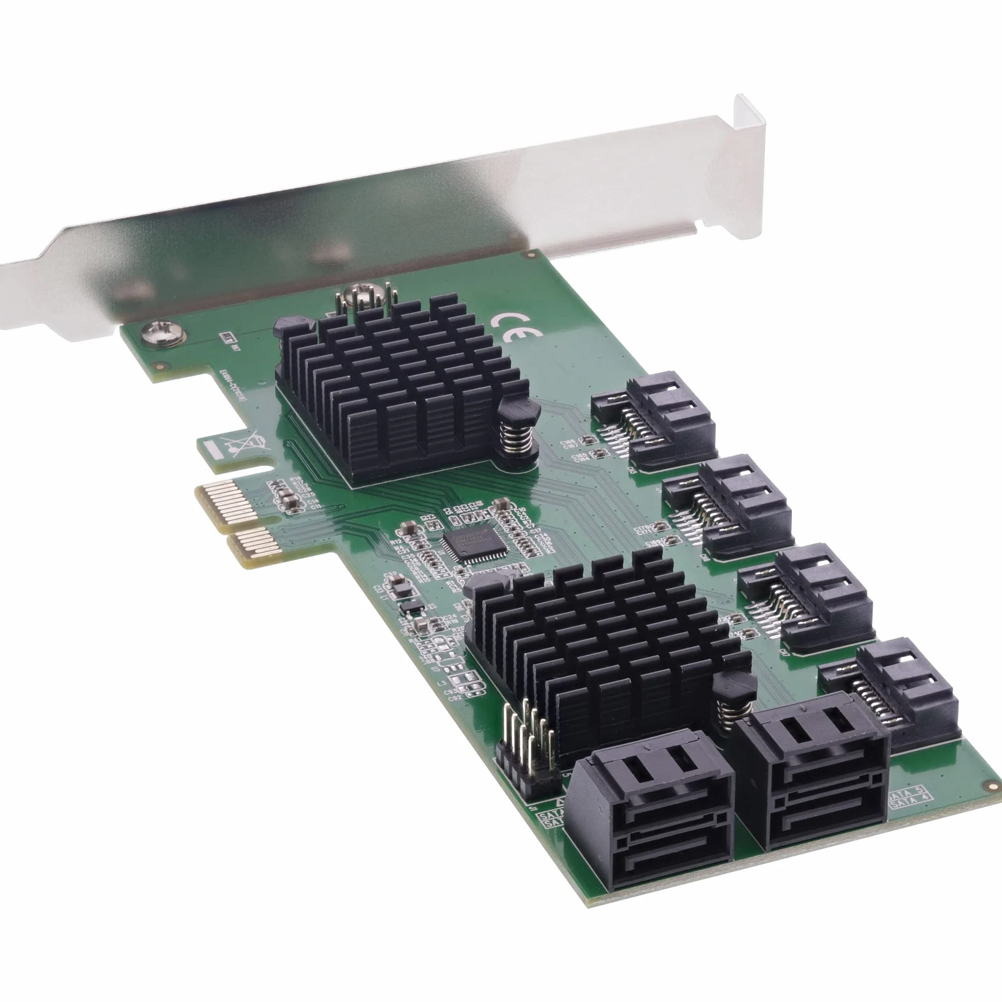 InLine® Karta interfejsu 76617K, kontroler 8X SATA 6 Gb/s, PCIe 2 (PCI-Express)