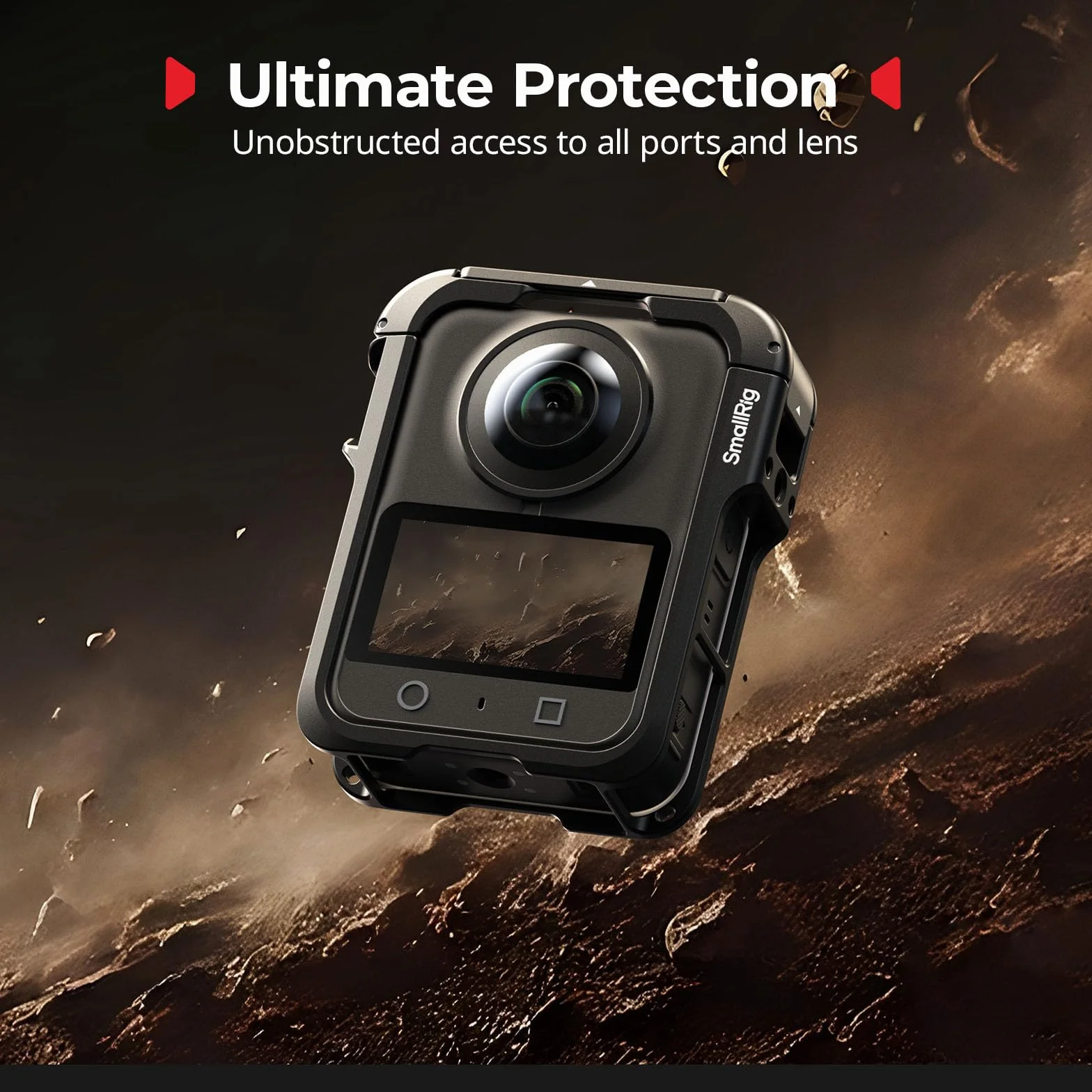 SMALLRIG Klatka fotograficzna do DJI Osmo 360, aluminiowa rama ochronna, obudowa rozszerzeń do OSMO 360-5704