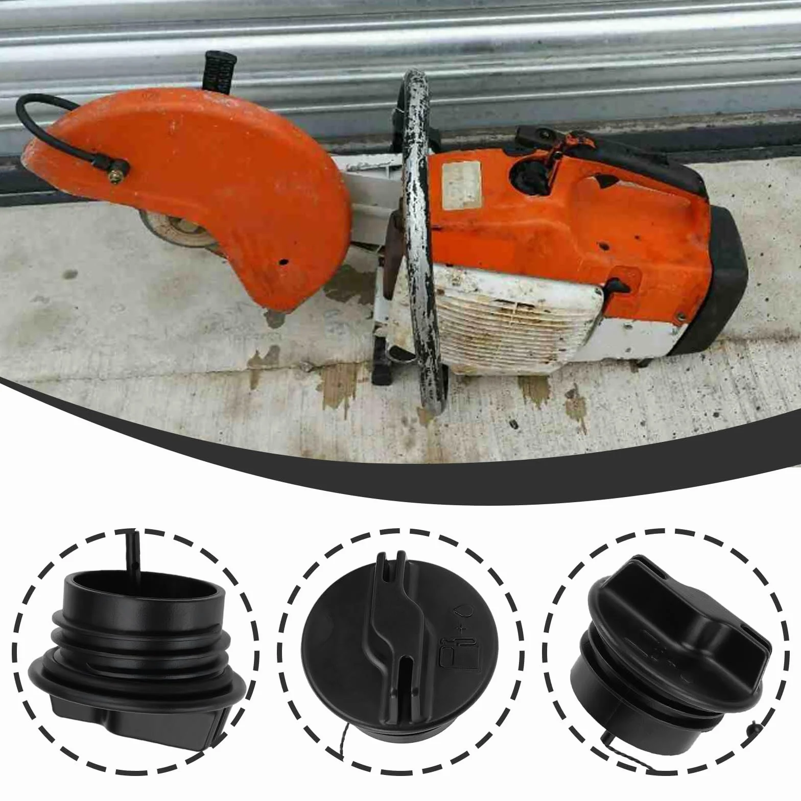 Stihl Korek wlewu paliwa do kosiarki TS400 BG55 BG56 BG65 BG66 BG85 BG86 4223 350 0500