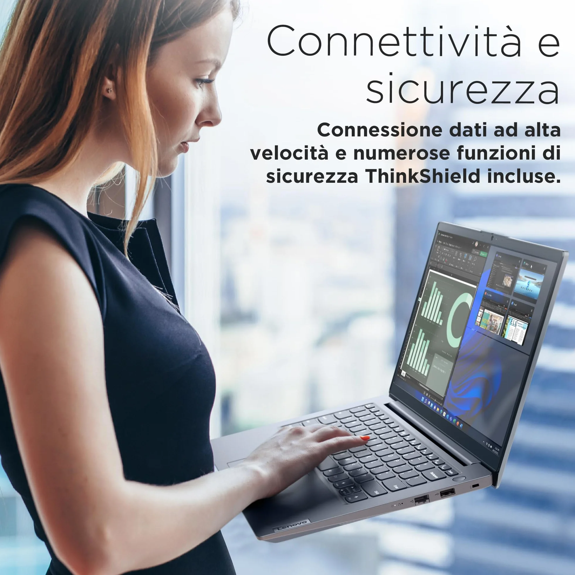 Lenovo Notebook V15 G4 IRU 15,6" i5-13420H 3,4 GHz RAM 16 GB SSD 512 GB NVMe-Win 11 Prof Black (83A100A6IX) Marka
