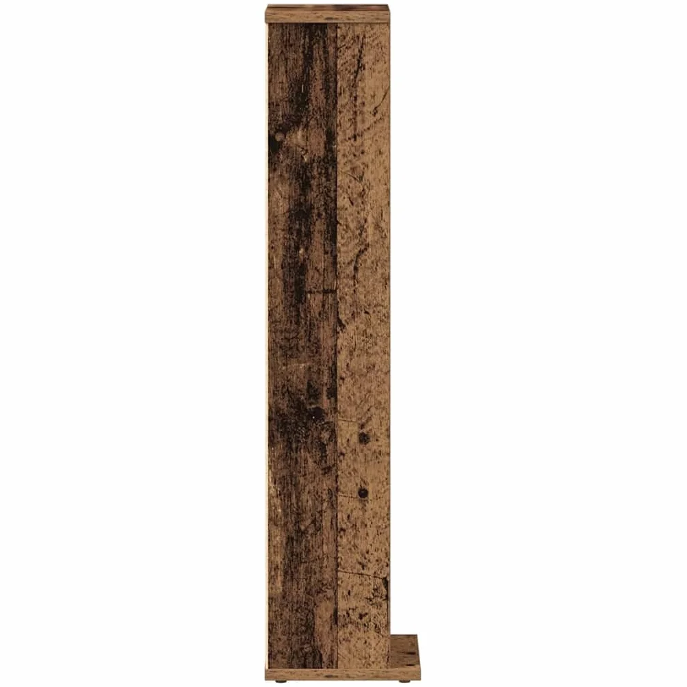 Générique Szafka na CD drewniana D Ingenierie 21x20x88 cm | Otwarte przegródki, wielofunkcyjne, do biura lub sypialni, łatwe czyszczenie