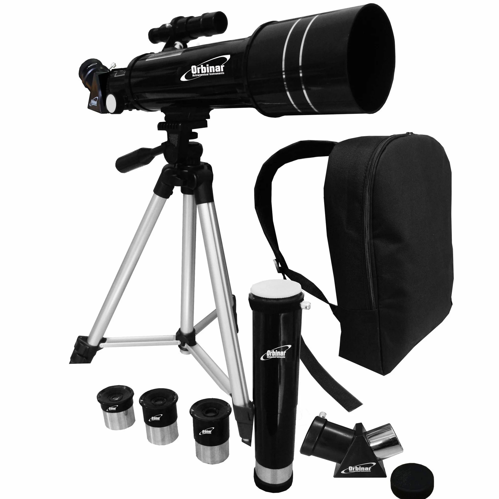 400/70 Reise Teleskop + Rucksack Spektiv Refraktor Fernrohr Astronomie