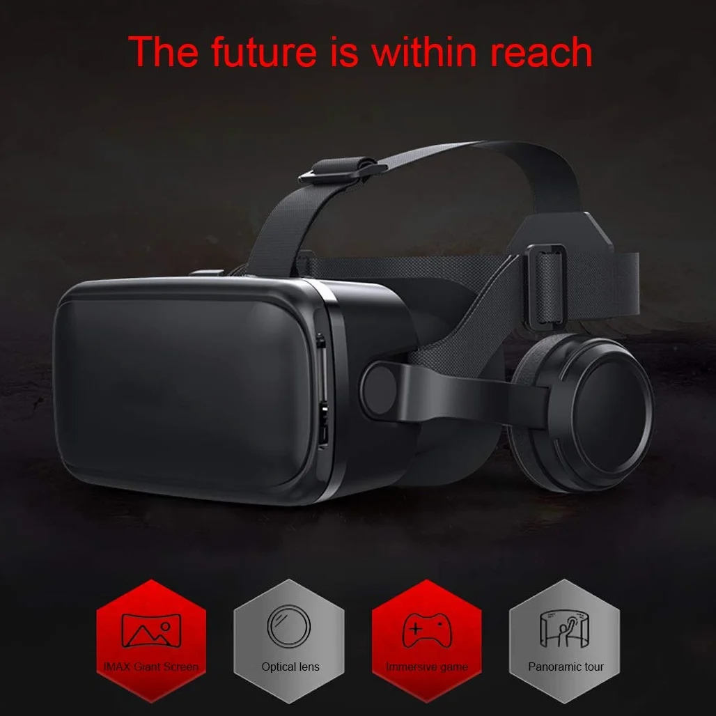Zestaw słuchawkowy rzeczywistości wirtualnej, okulary 3D VR z kontrolerem, do smartfonów 4,7 "-6,0", odpowiedni do gier 3D i prezentów wideo dla dzieci i dorosłych