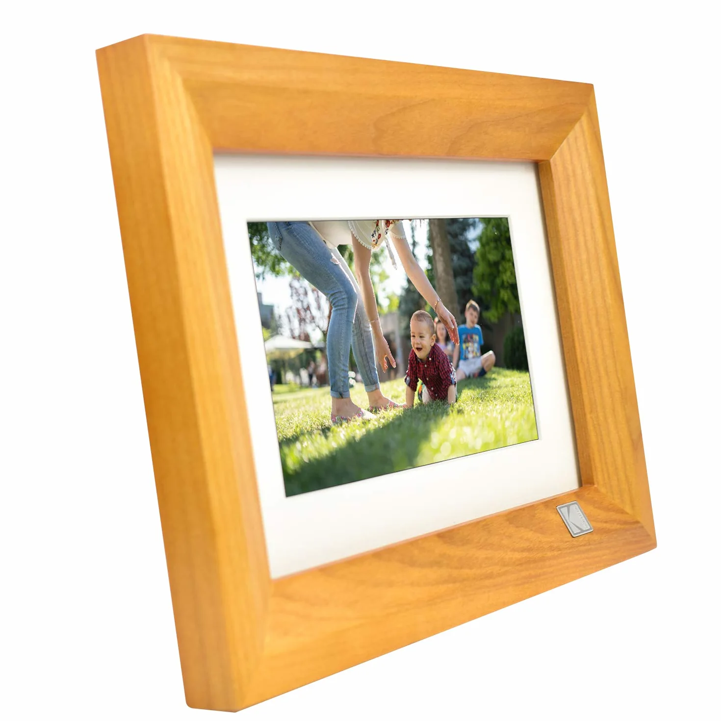 KODAK Wysoka rozdzielczość 1024 x 600 17.8 cm cyfrowa ramka na zdjęcia - Burlywood"