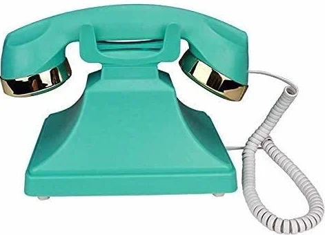 Telefon domowy Telefon antyczny z tarczą obrotową w stylu zachodnim Antyczne przechowywanie numerów Telefon retro z tarczą obrotową Telefon stacjonarny