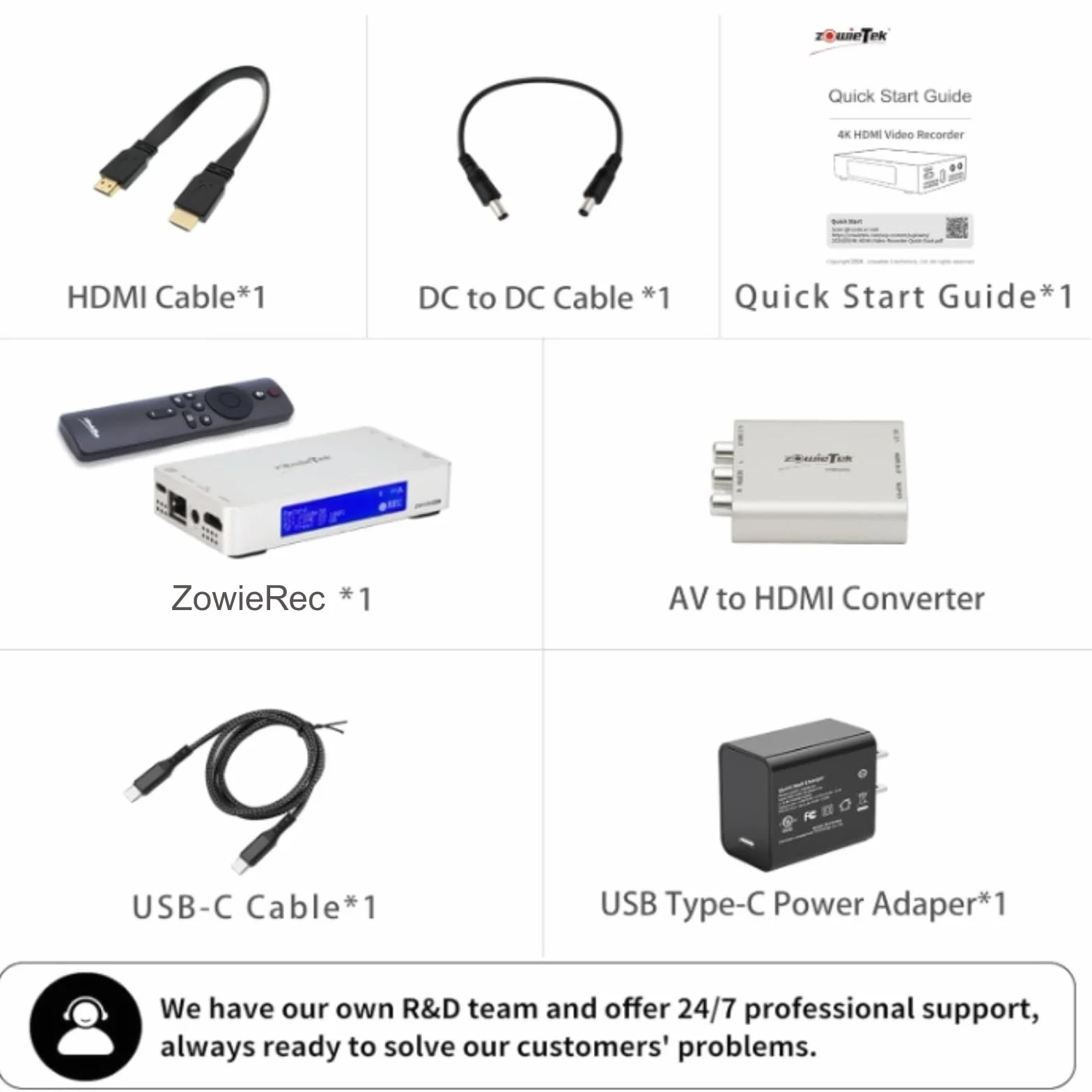 Rejestrator wideo 4K HDMI z adapterem AV na HDMI, kompatybilny z VHS, VCR, DVR, DVD, Hi8, Mini DV, kamerą, kasetą, konsolami do gier, nie wymaga komputera