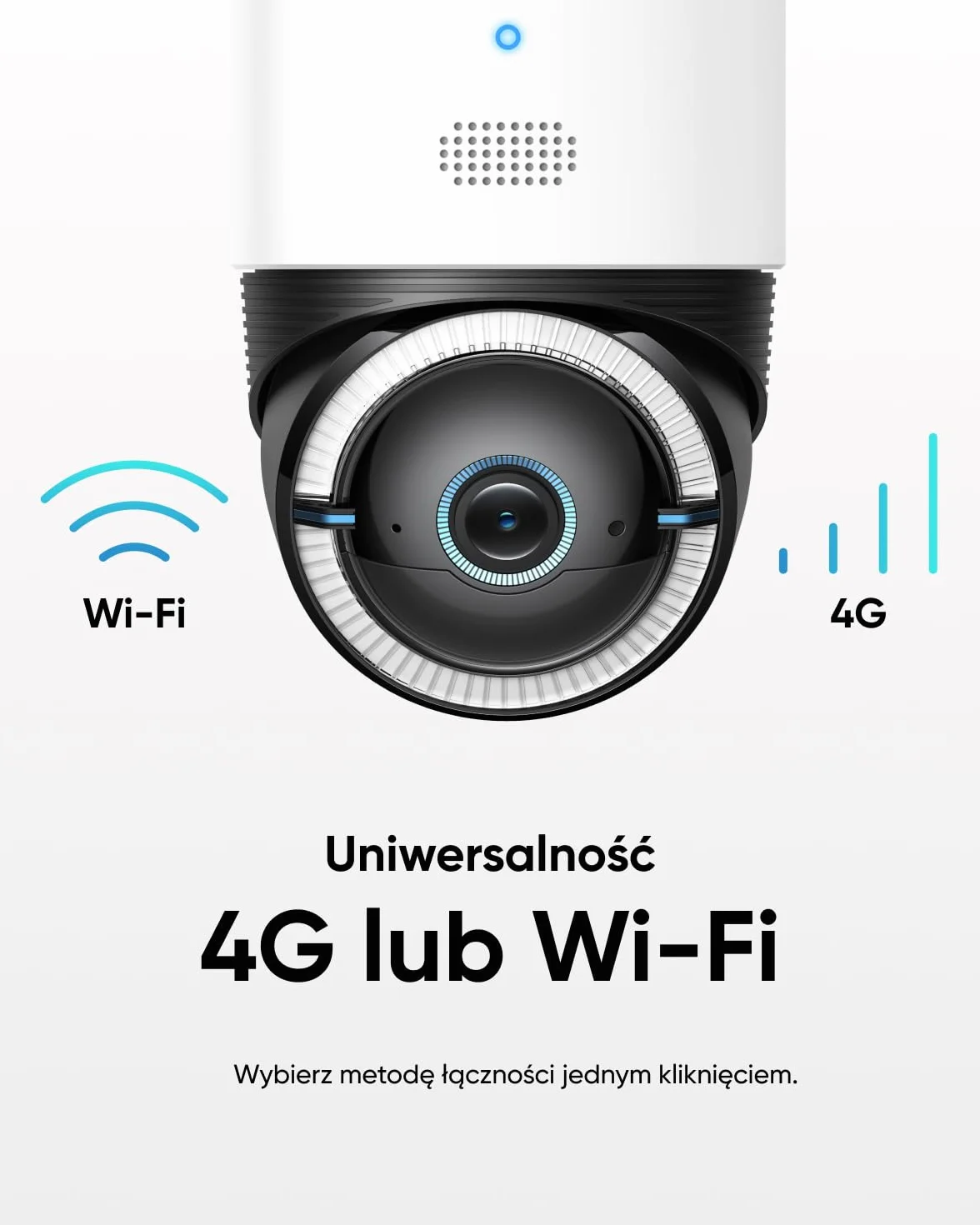 eufy 4G LTE kamera monitoringowa z Wi-Fi, funkcja przechylania 4K UHD, bezprzewodowa, zasilana energią słoneczną z panelem słonecznym, śledzenie osób/pojazdów na bazie sztucznej inteligencji,