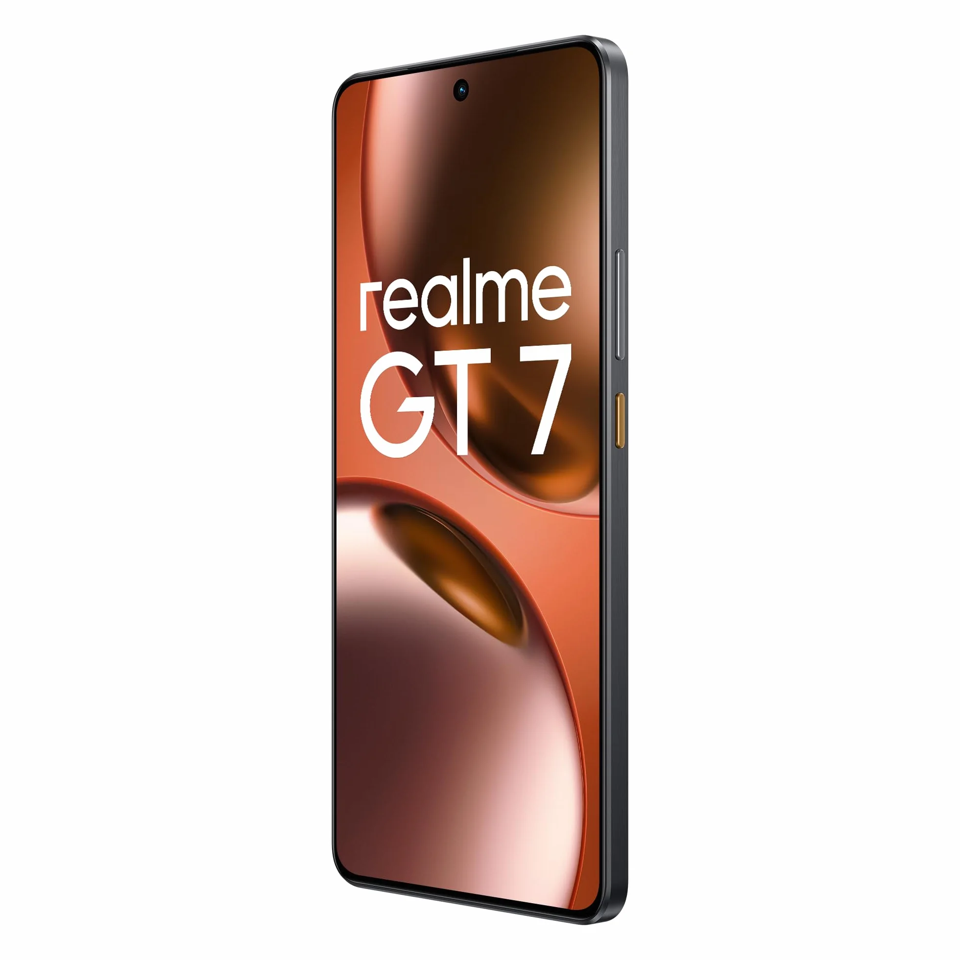 realme GT7 5G Smartfon, 12GB+512GB, flagowy Chipset 5g Dimensity 9400e, Bateria 7000mAh, Ładowanie 120W, Kamera 50MP IMX906 OIS, Wyświetlacz 120Hz 6000nit, IP69, Czarny rr(bez adaptera)