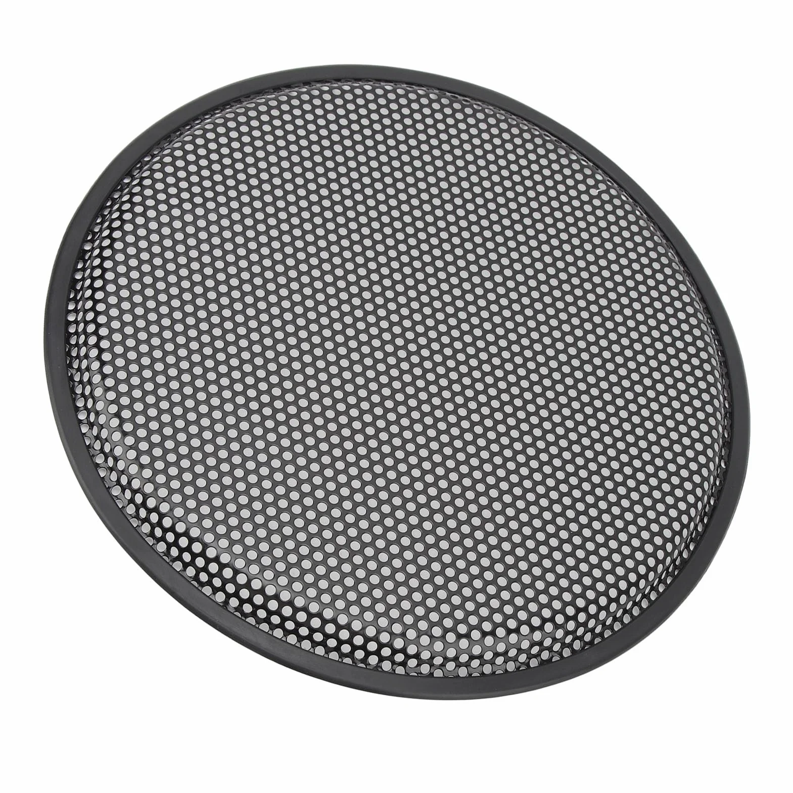 12-calowa 12-calowa Maskownica Głośnikowa, Uniwersalna, Solidna Konstrukcja, Osłona Grilla Subwoofera Audio do Samochodu