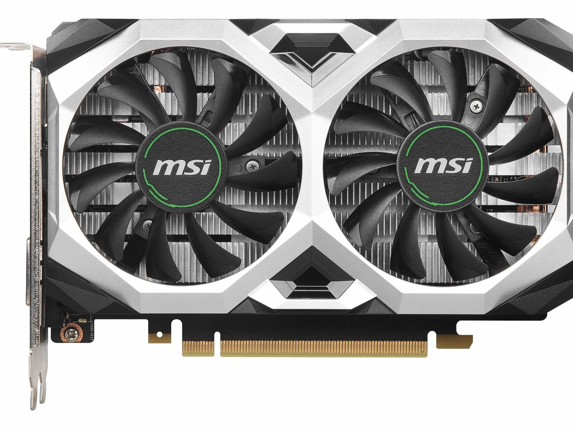 MSI Karta graficzna GeForce GTX 1650 D6 VENTUS XS OCV2 '4 GB GDDR6, 1620 MHz, 128-bitowy, PCI Express x16 Gen 3, DisplayPort, HDMI, DVI-D, system chłodzenia Dual Fan Cooling'