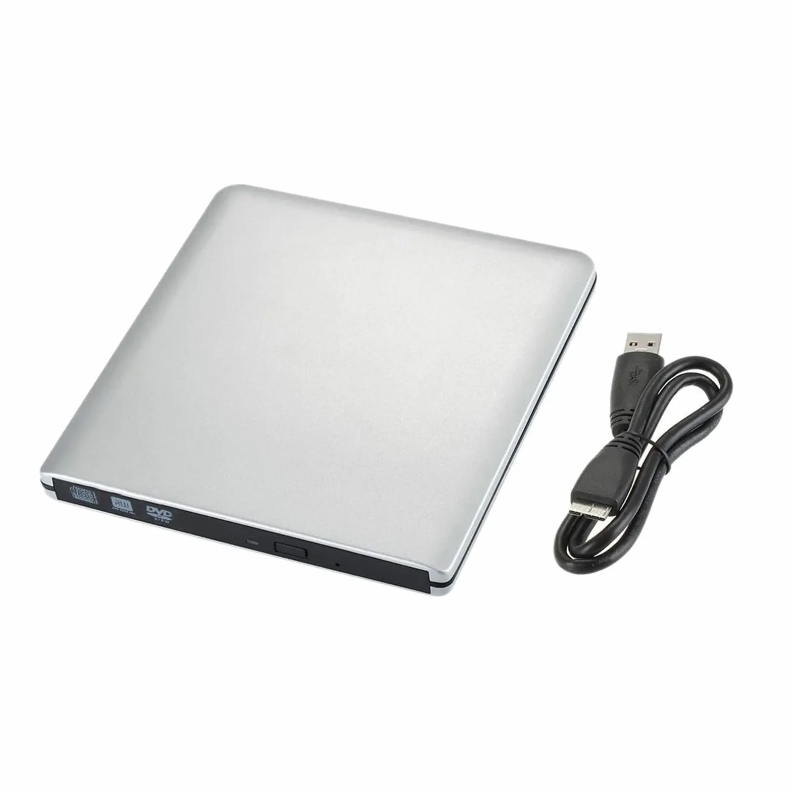 Odtwarzacz DVD, Ultracienki Zewnętrzny Napęd Blu-Ray 4K — USB3.0 Nagrywarka 3D Czytnik Odtwarzacz CD/DVD