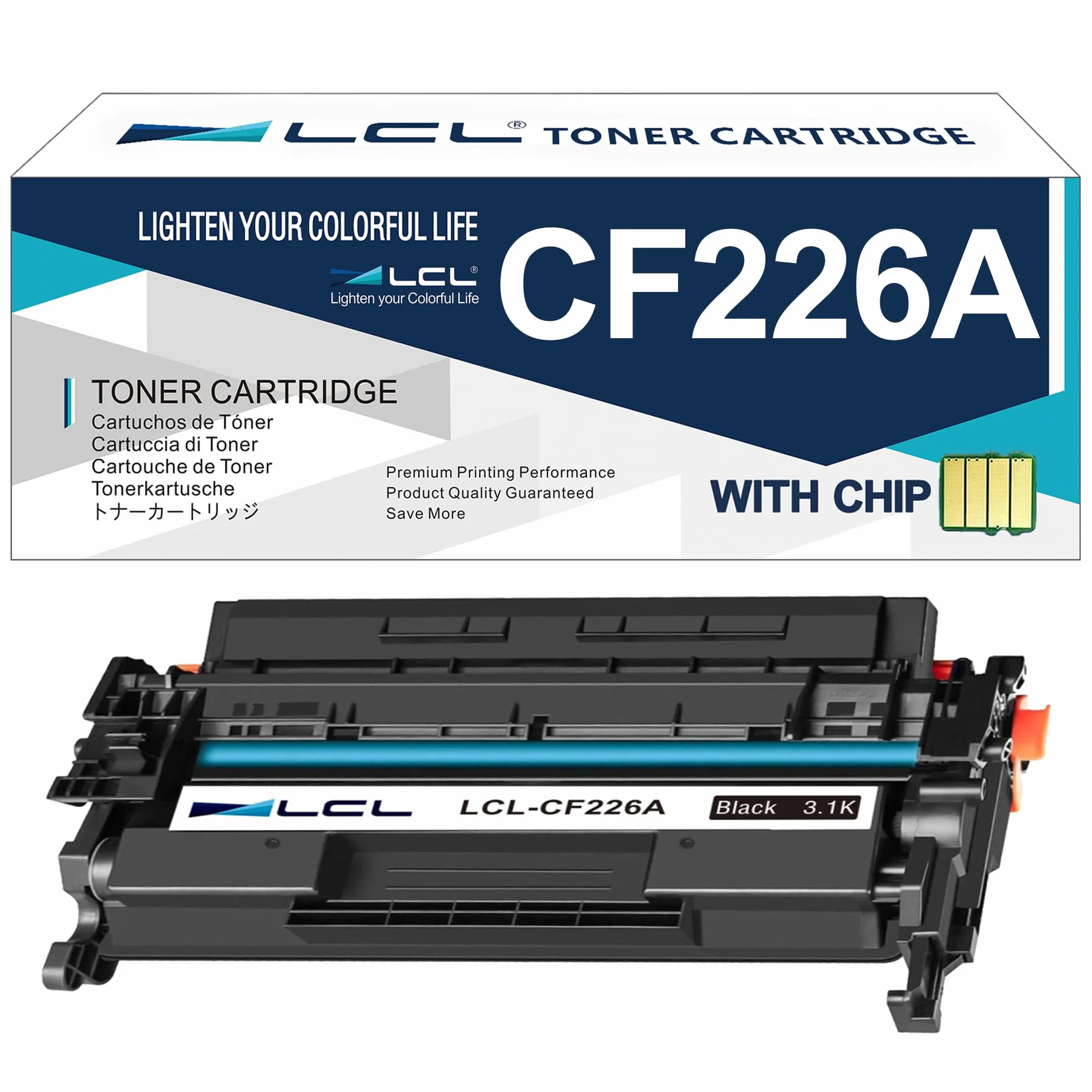 LCL Kompatybilny z tonerem 26A CF226A (1 czarny) zamiennik do HP Laserjet Pro M402n M402d M402dn M402dne M402dw MFP M426 M426dw M426fdn M426fdw