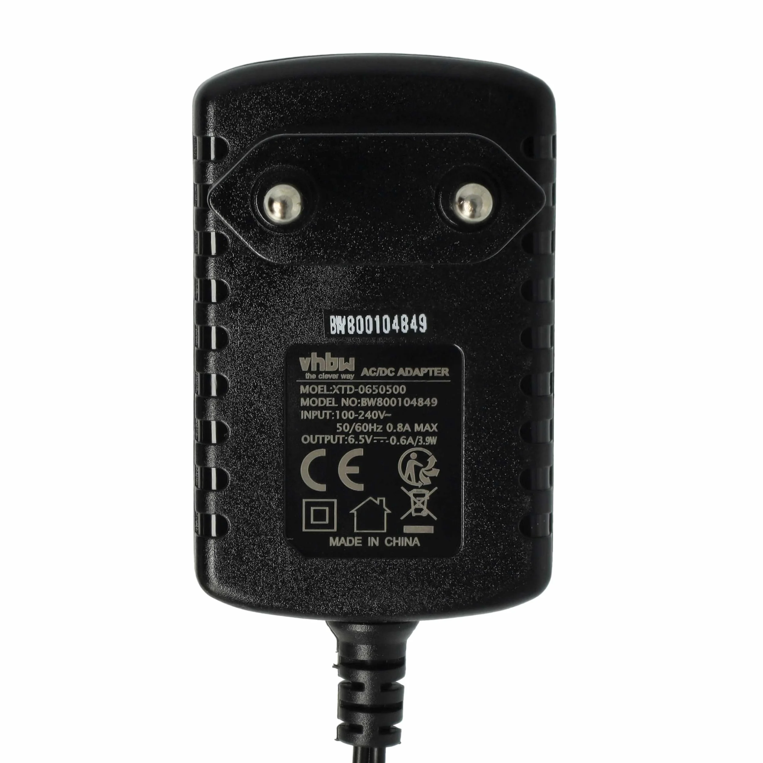 vhbw Zasilacz kompatybilny z Gigaset C430IP, AC265, C350, A510IP, C470IP, C455IP, C470, C450, C455, C430A, stacja ładująca do telefonu stacjonarnego