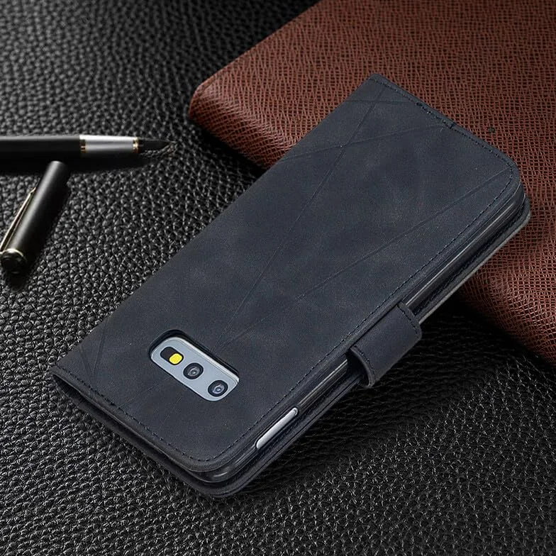 dla iPhone 13 PRO (kolor: niebieski) Trwały skórzany portfel Magnetyczne etui z klapką do gniazd kart telefonicznych