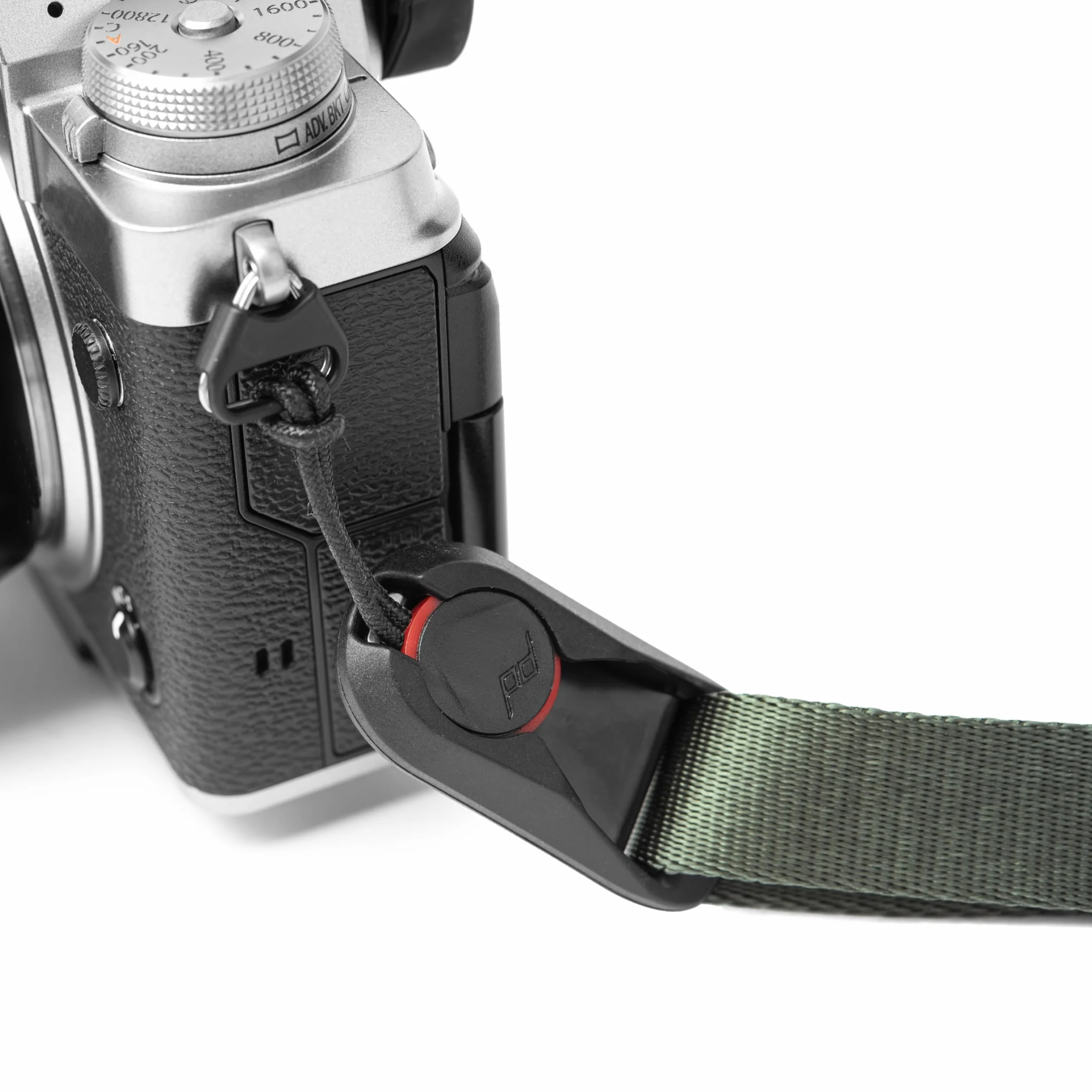 Peak Design Leash pasek do aparatu do kamer systemowych i mniejszych lustrzanek cyfrowych, kolor szałwiowy (L-SG-3)