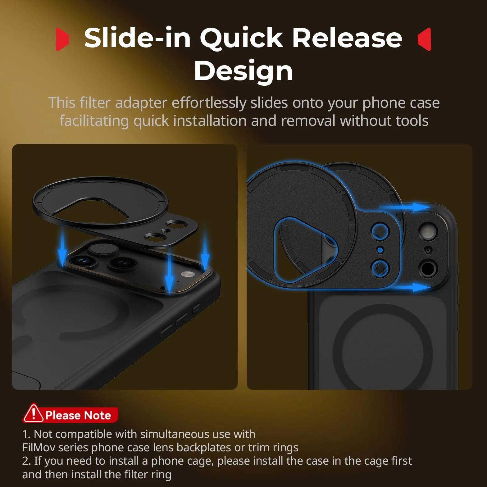 SMALLRIG Magnetyczny adapter pierścieniowy do filtrów 67 mm do iPhone'a 17 Pro Max 5551/5552