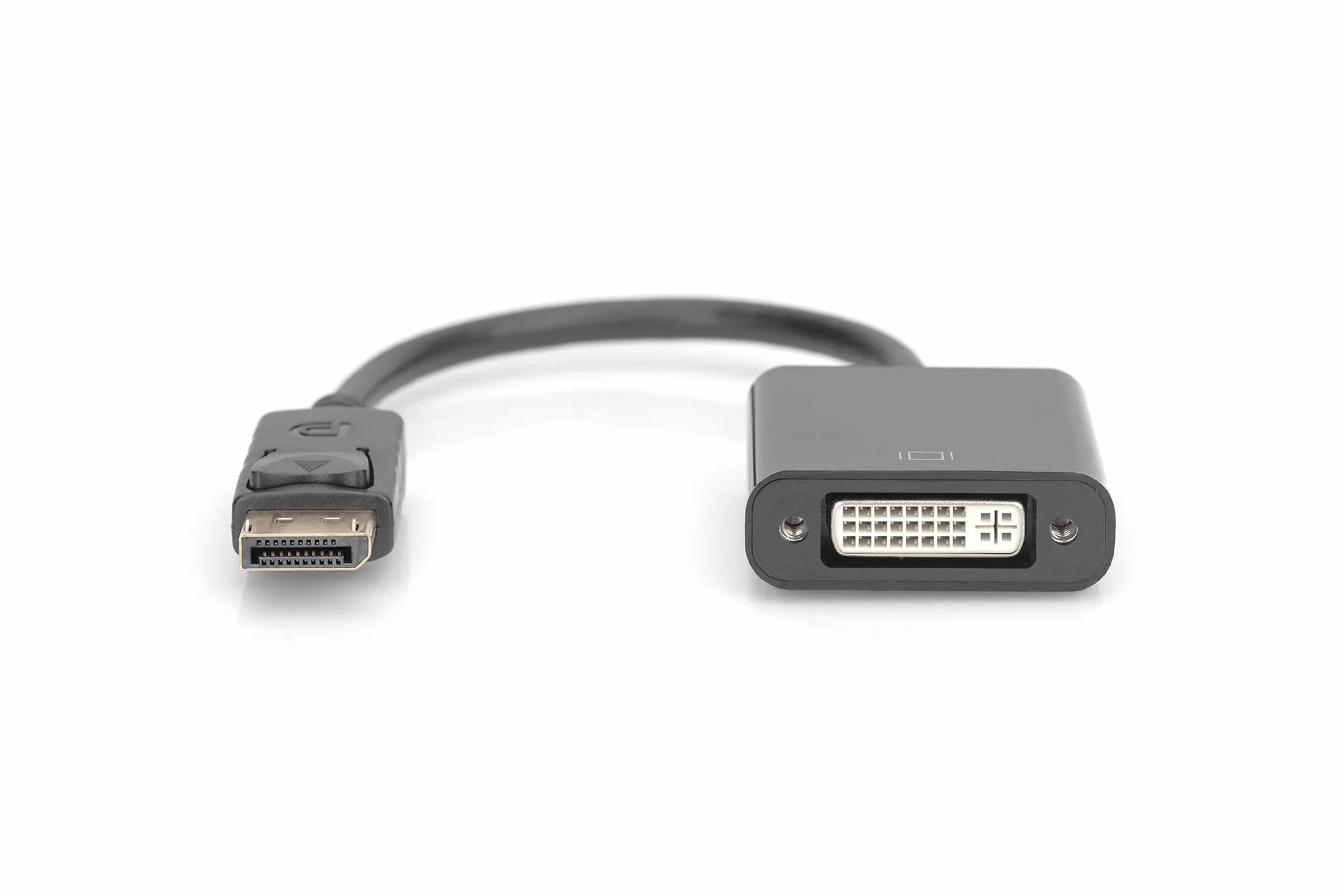 Digitus 0,15 m DP męski na DVI-I żeński kabel adaptera DisplayPort - czarny
