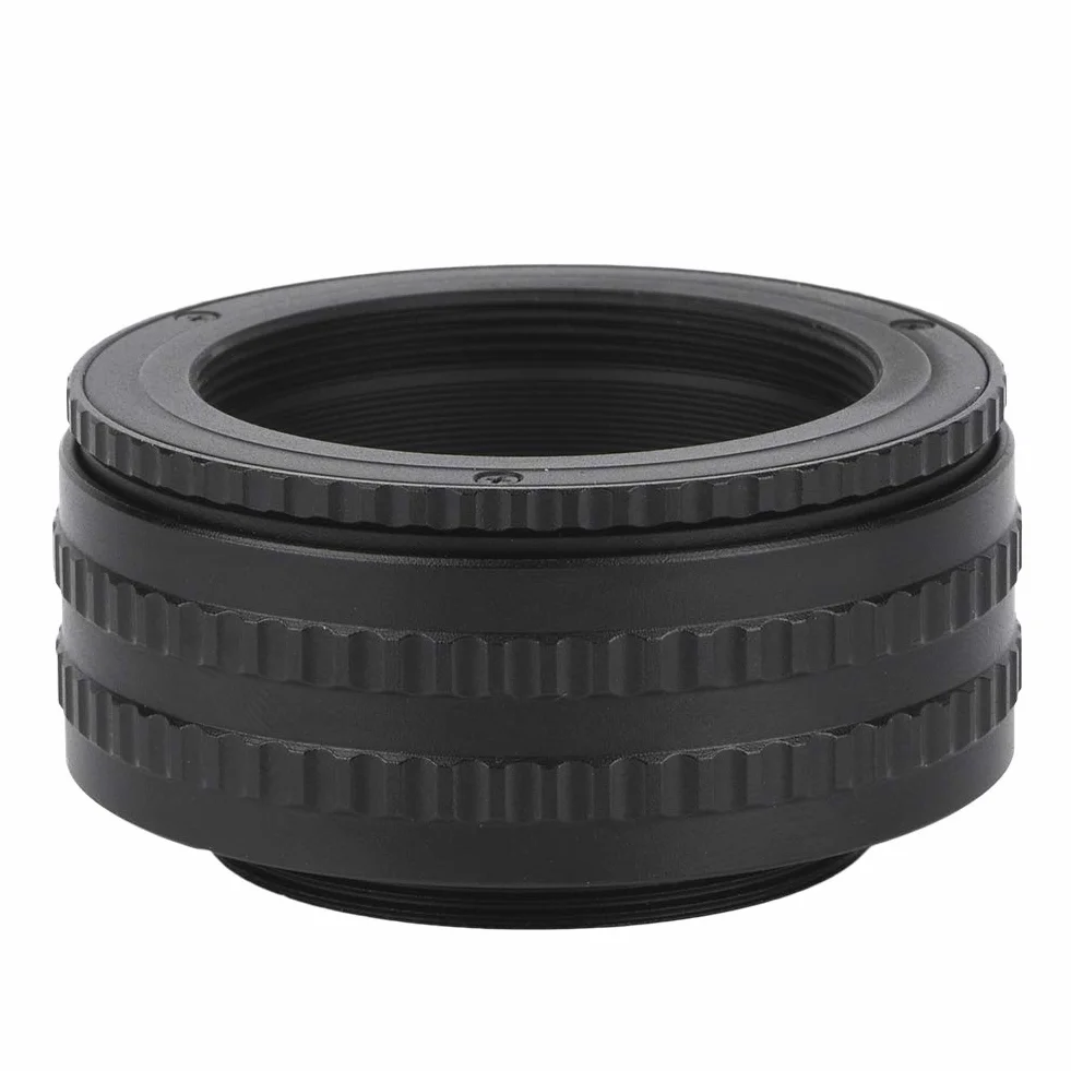 Teleobiektyw Helicoid M42 M42 dla Aluminiumoy M42 do M42ing Adapter Obiektywu Helikoidalnego Adapterro Tube Akcesoria 25 55Mm M42 do M42 Helicoid Czarny