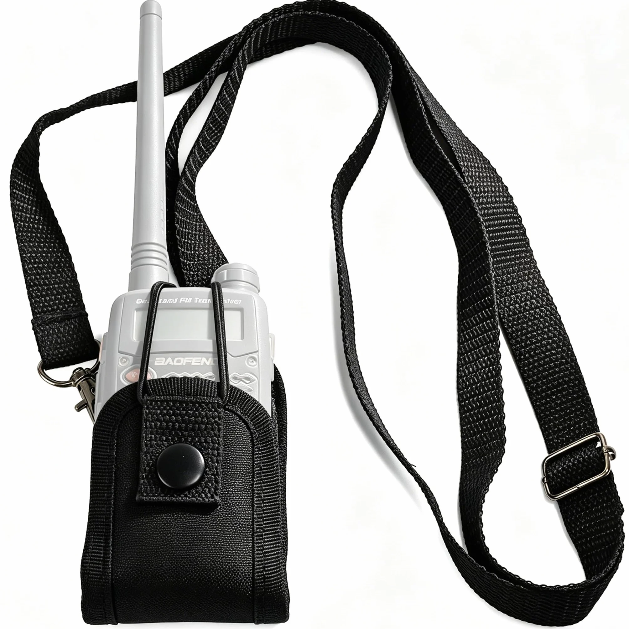 Uchwyt radiowy regulowany futerał na telefon kompatybilny z Baofeng UV5R Motorola GP328 Plus