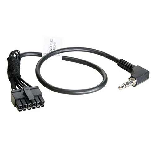 Zestaw do montażu: 1-DIN osłona radiowa uchwyt osłona konsola czarna + Clarion interfejs kierownicy adapter LFB do Mitsubishi Colt (Z30) 11/2008-11/2012