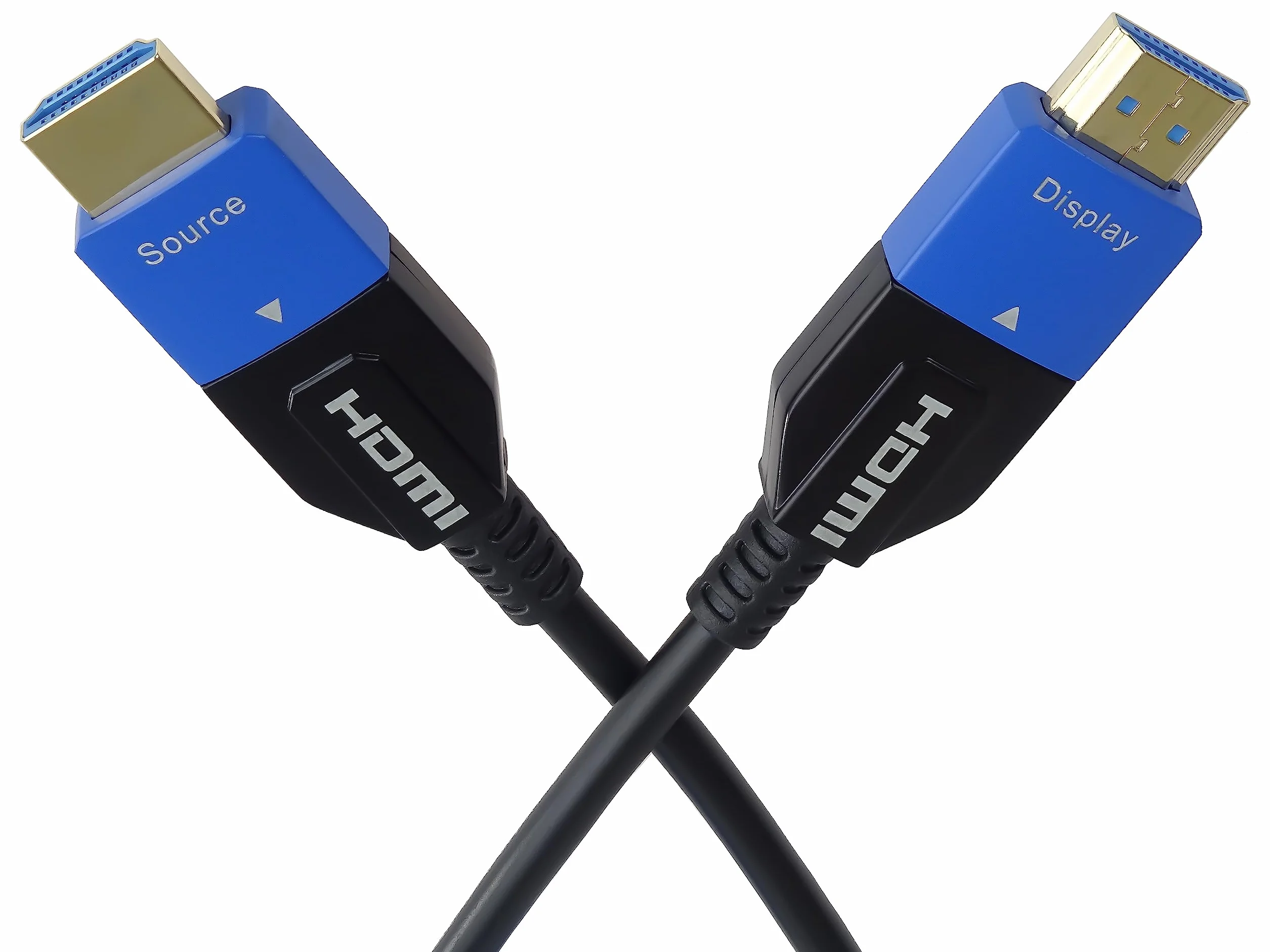 PremiumCord 8K Ultra High Speed HDMI 2.1 optyczny aktywny kabel światłowodowy, 48 Gbit/s, HDMI 2.1, 3D, EDID, ARC, HDR, rozdzielczość 8K 60 Hz 4320p, 4K @ 120 Hz, wytrzymała konstrukcja, pozłacana,