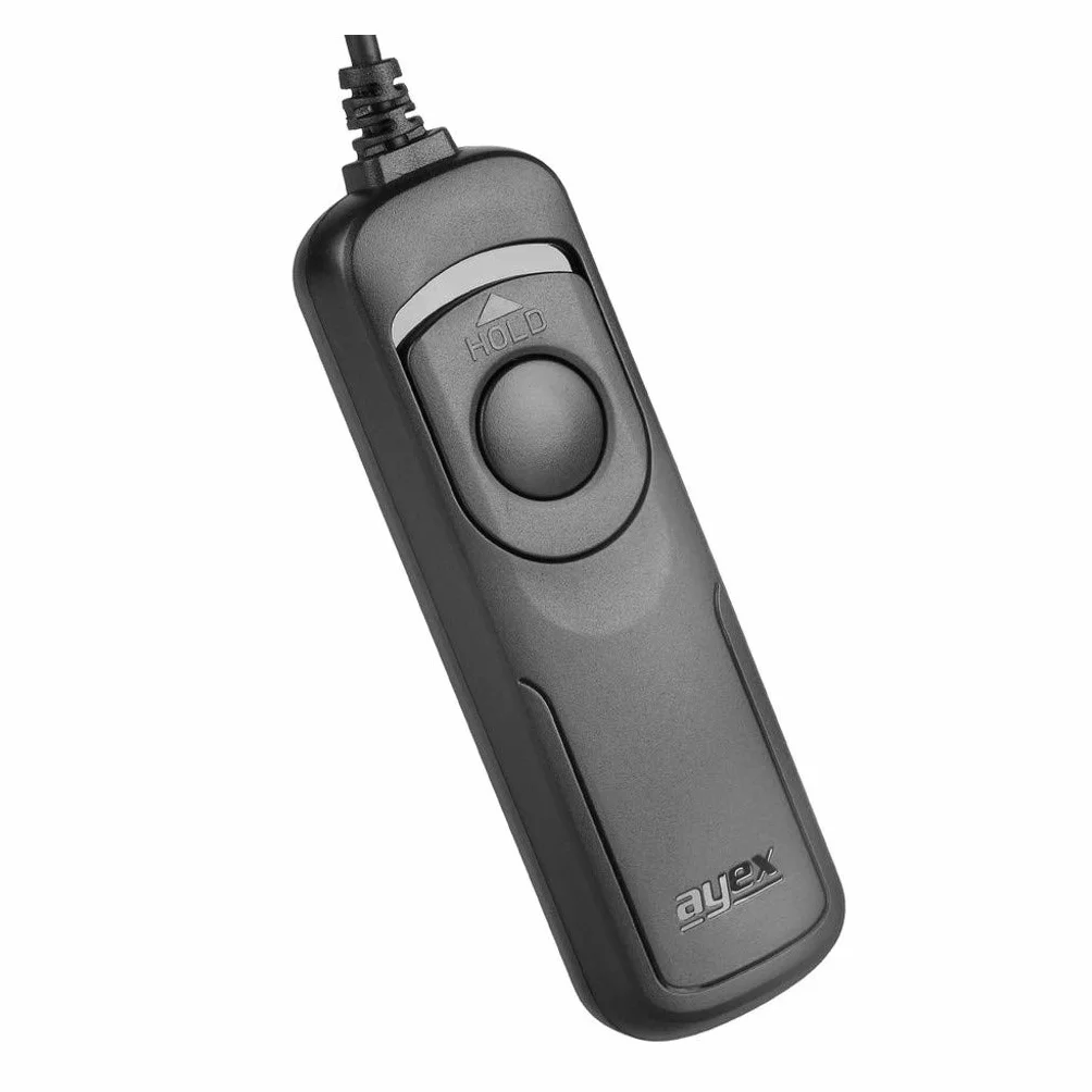 ayex Zdalny wyzwalacz kabli AX-10, kompatybilny z Sony (S2) np. A9 A7 A7R II A7RIII A7S II RX10 A6500 A600 A58 NEX-3N DSC-HX400 DSC-RX1R Wiele funkcji, takich jak wyzwalacz seryjny i Lekki, łatwy do obsługa