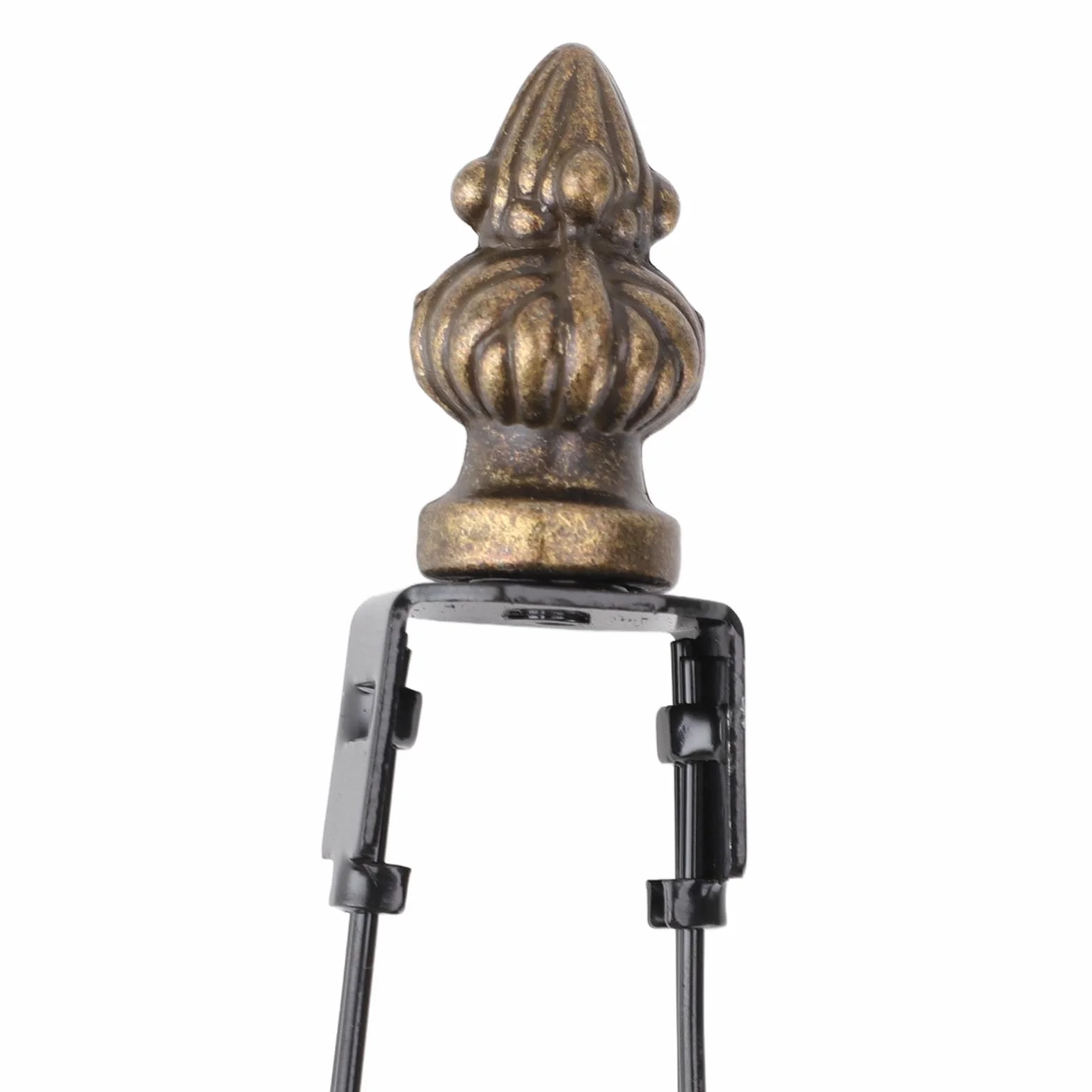 Adapter do Abażuru, Uchwyt na Abażur Nowoczesny Stylowy Metal 2 szt. Adapter do żarówki Lampy Klips na Abażurze do Lampy Podłogowej, Lampy Stojącej, żyrandola