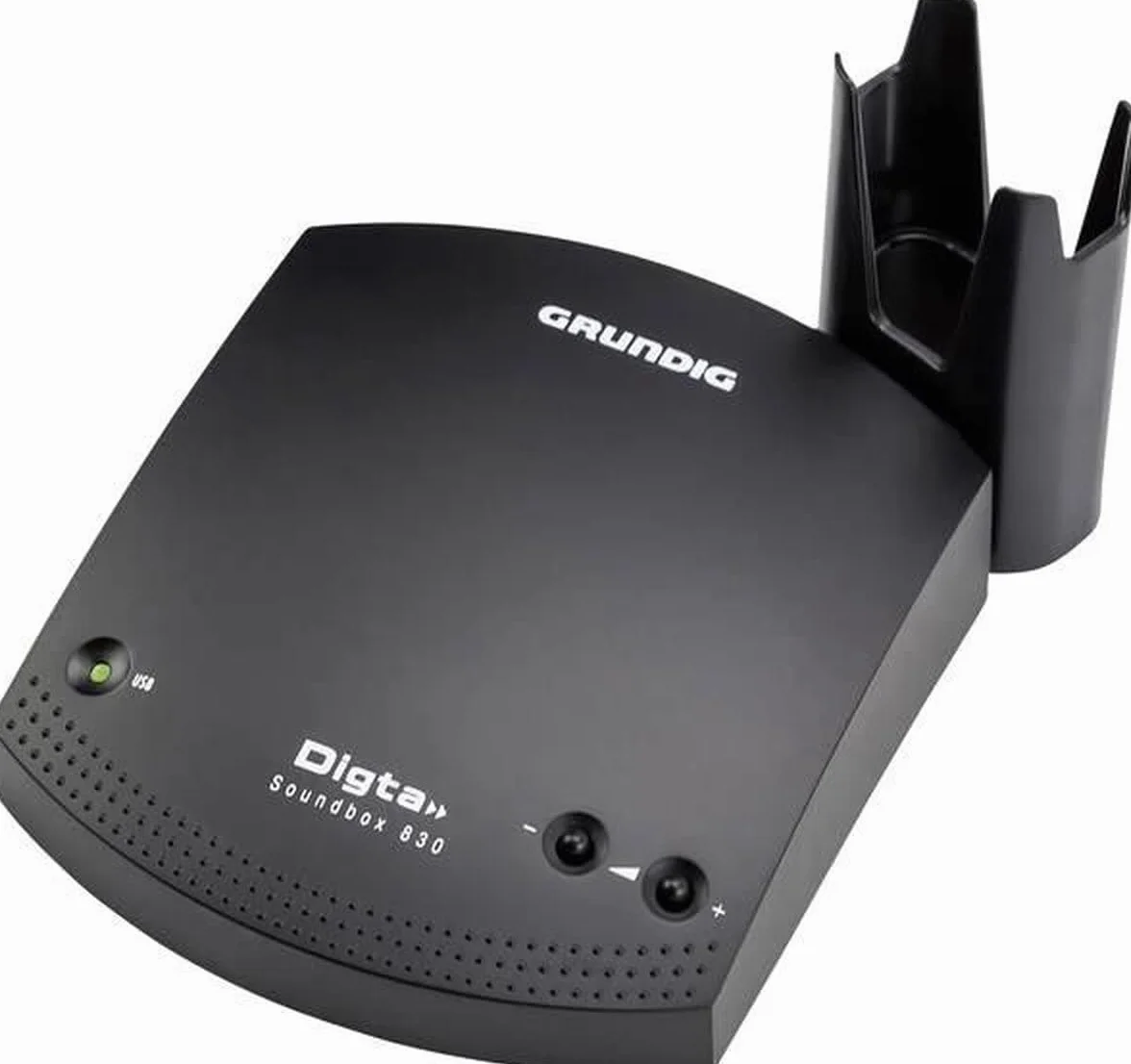 Grundig PFT1700 czarny dyktafon – dyktafon (USB, mini-USB B, 140 g, 110 mm, 124 mm, 30 mm)