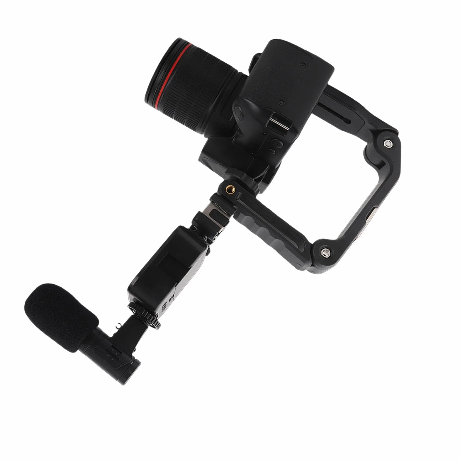 Cyfrowy Aparat Fotograficzny 4K 64MP HD Night View z 3-calowym Kolorowym Wyświetlaczem IPS, Wi-Fi, 16-krotnym Zoomem Cyfrowym, Szerokim Kątem 120 Stopni i światłem Wypełniającym