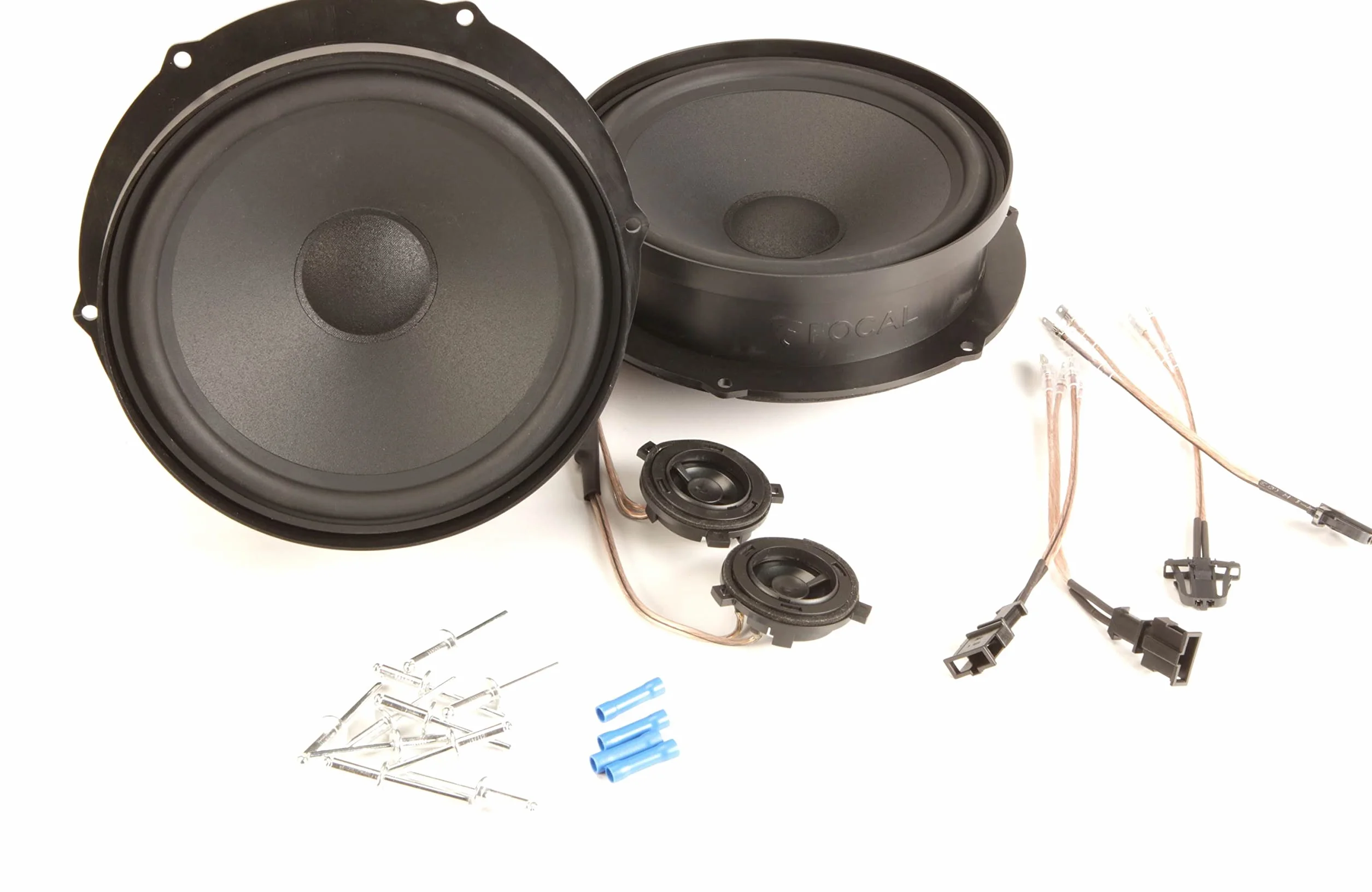 Focal ISVW180 Inside Głośnik 18 cm, 2-drożny system komponentów, kompatybilny z pojazdami Volkswagen VW, Seat, Skoda