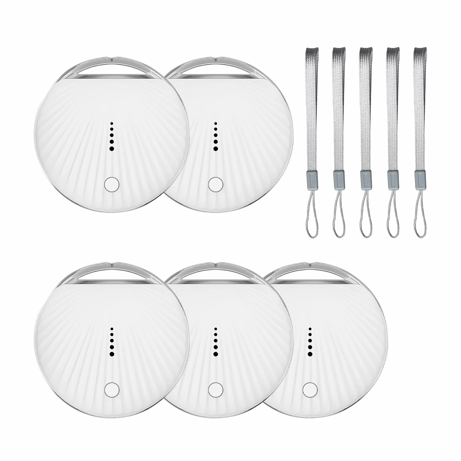 5 szt. Air Key Finder, Air Tracker kompatybilny z aplikacją Apple Where is App (iOS Only), Suitcase Tracker for Luggage/Bags/Key, Battery Life One Year, IP68 wodoodporny lokalizator GPS